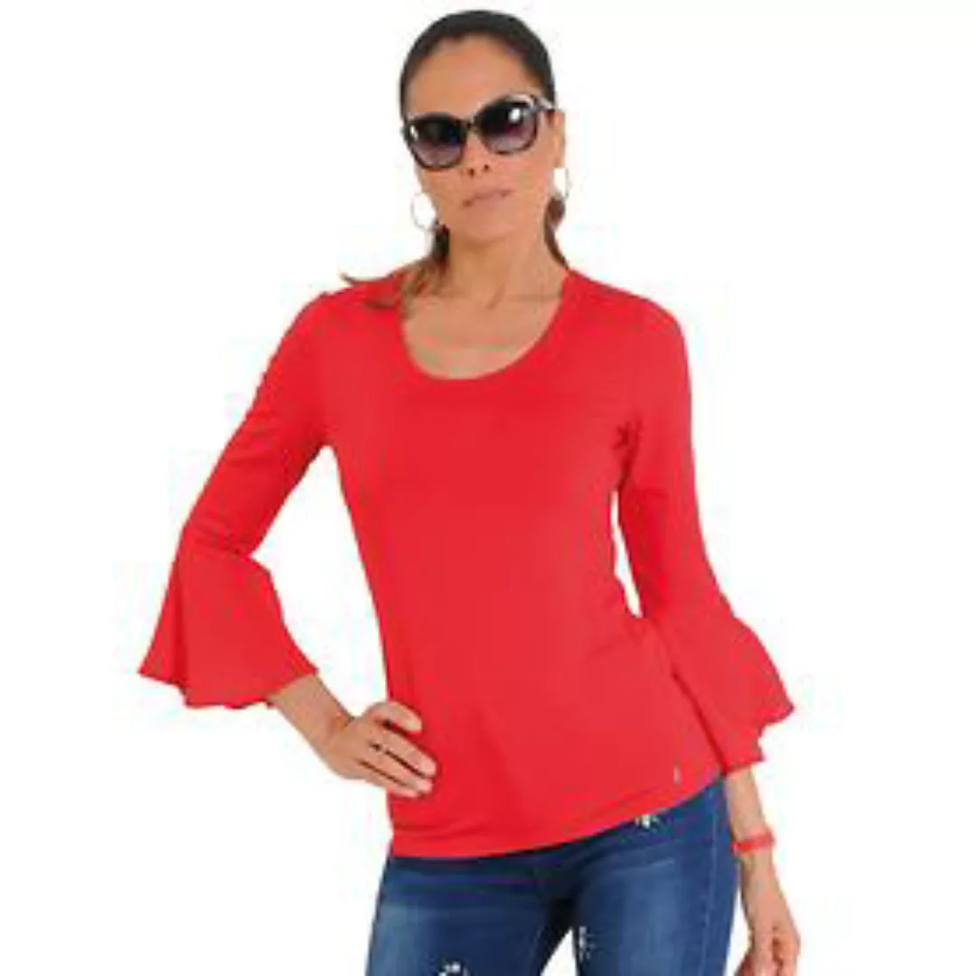 Shirt 'Carmen' rot, Gr. 48 günstig online kaufen