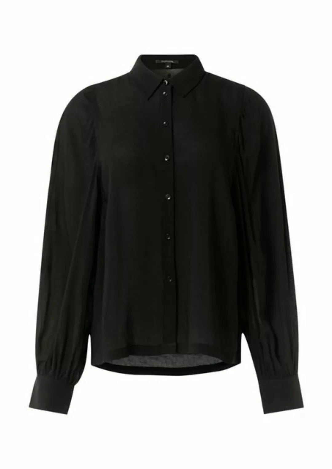 Comma Langarmbluse Gemusterte Bluse im Relaxed Fit günstig online kaufen