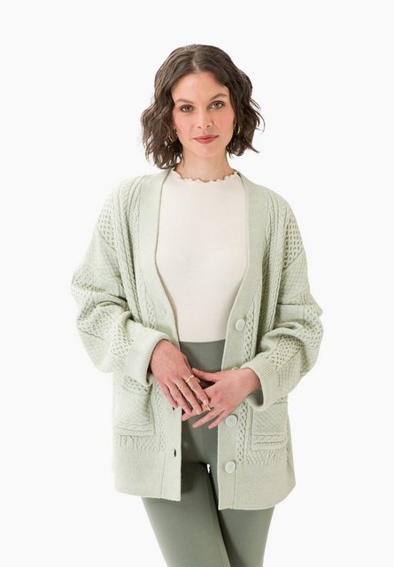 Les Lunes Strickjacke Alexis Oversize, gemütlich und wärmend günstig online kaufen