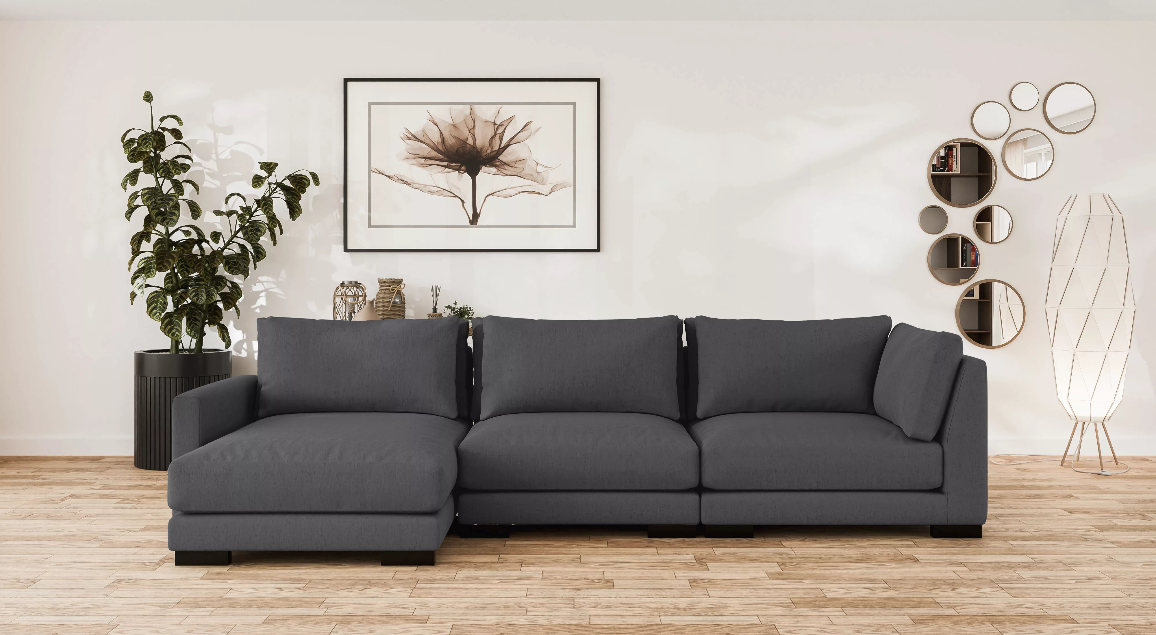 LeGer Home by Lena Gercke Ecksofa "Tvinna L-Form", Modulsofa, bestehend aus günstig online kaufen