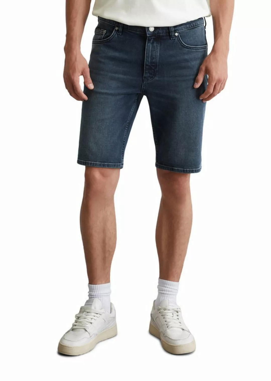 Marc O'Polo DENIM Shorts aus Bio-Baumwoll-Mix günstig online kaufen