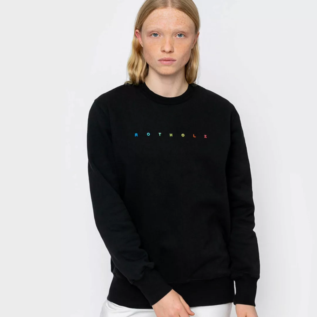 Spacing Sweater Schwarz/bunt günstig online kaufen