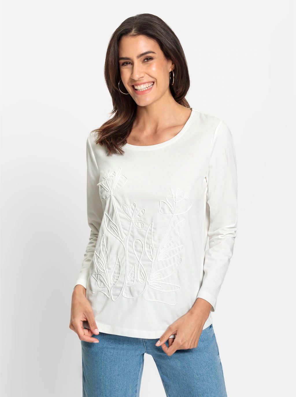 Inspirationen Langarmshirt "Shirt", (1 tlg.) günstig online kaufen