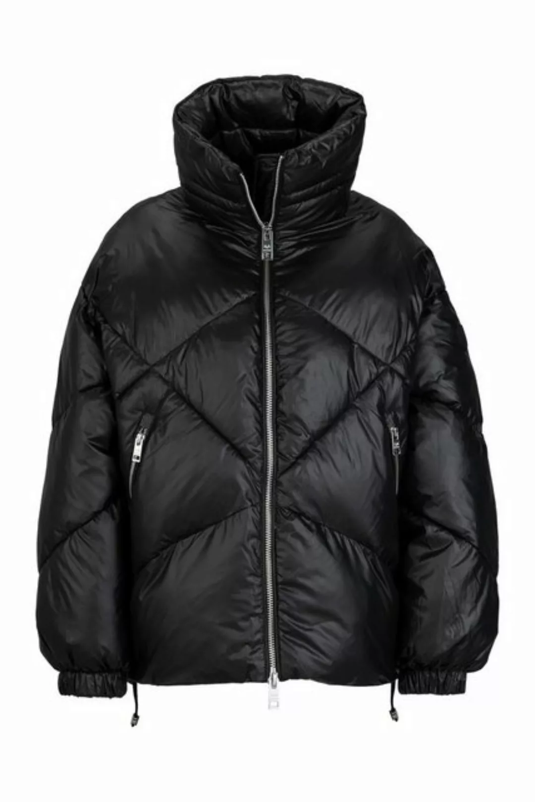 19V69 ITALIA Winterjacke DEBORA Damen Pufferjacke in Schwarz mit Kapuze und günstig online kaufen