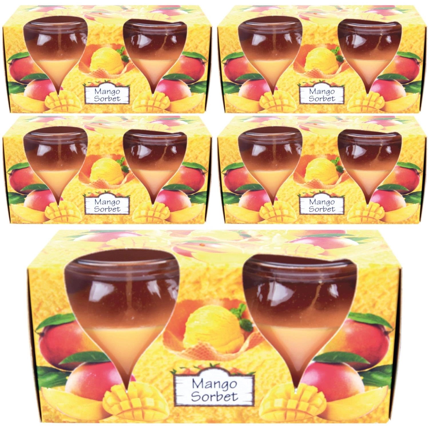 HS Candle Duftkerzen Creation 10er Pack Mango Sorbet günstig online kaufen