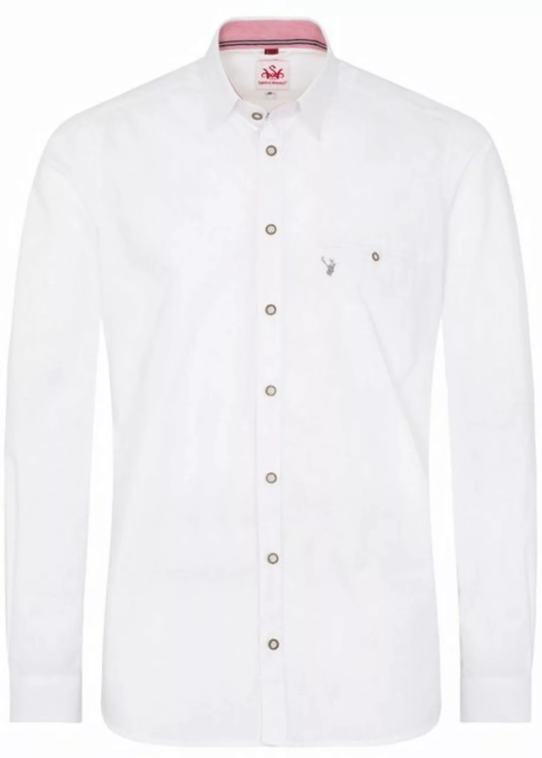 Spieth & Wensky Trachtenhemd Trachtenhemd - PERDIX - weiß/hellblau, weiß/ta günstig online kaufen