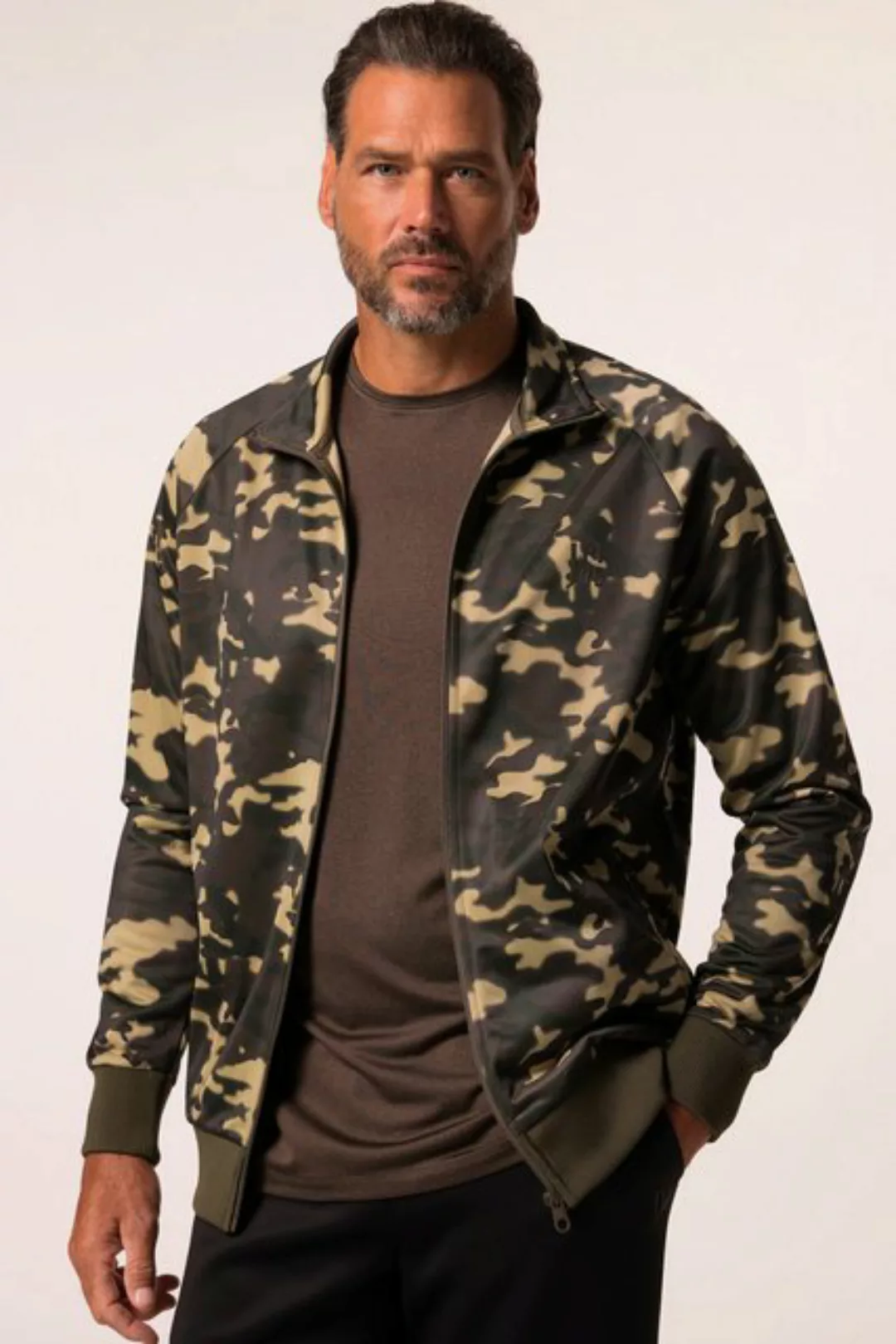 JP1880 Fleecejacke Funktions-Trainingsjacke Fitness Camouflage günstig online kaufen