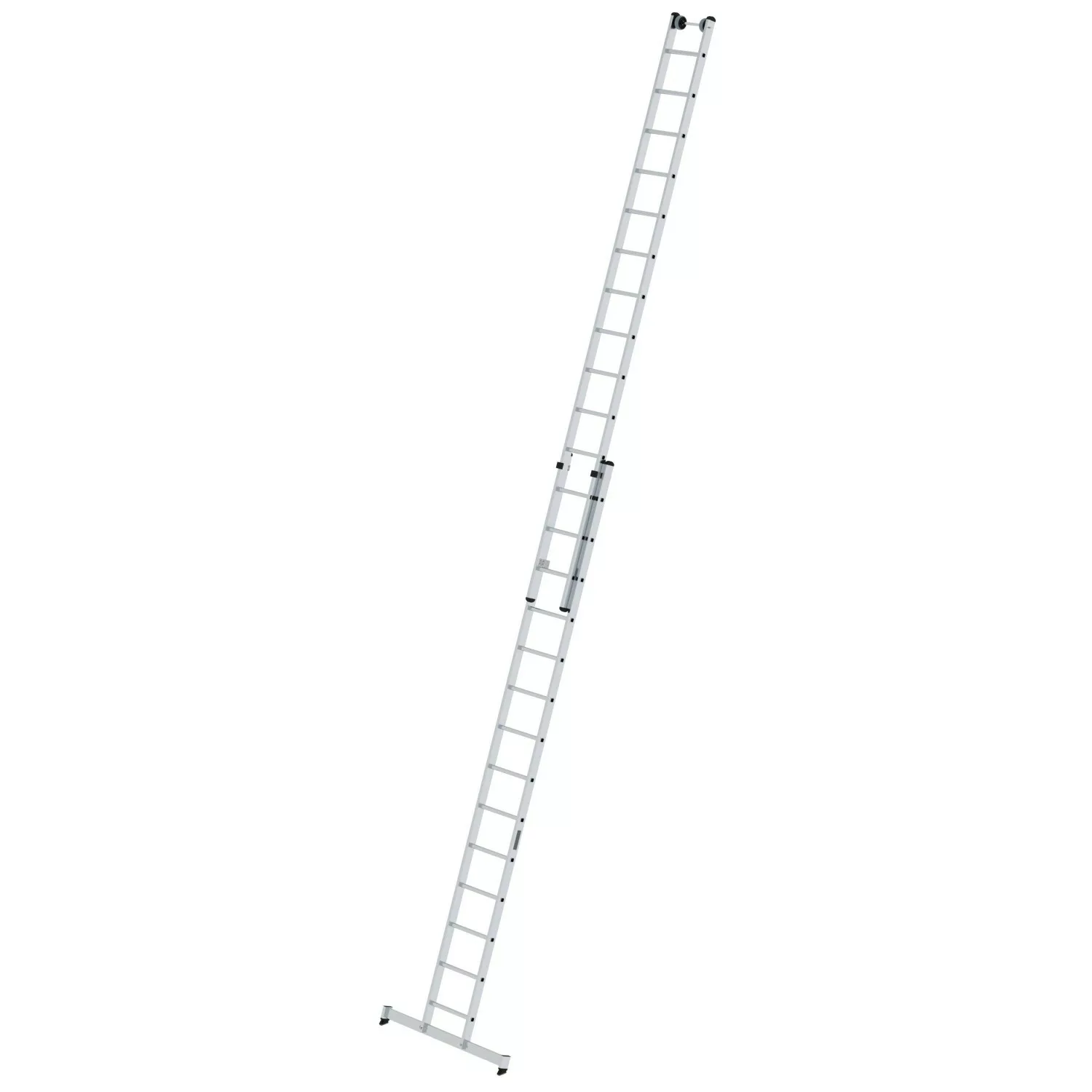 PROREGAL Sprossen-Schiebeleiter 2-Teilig mit Traverse 2 x 14 Sprossen günstig online kaufen