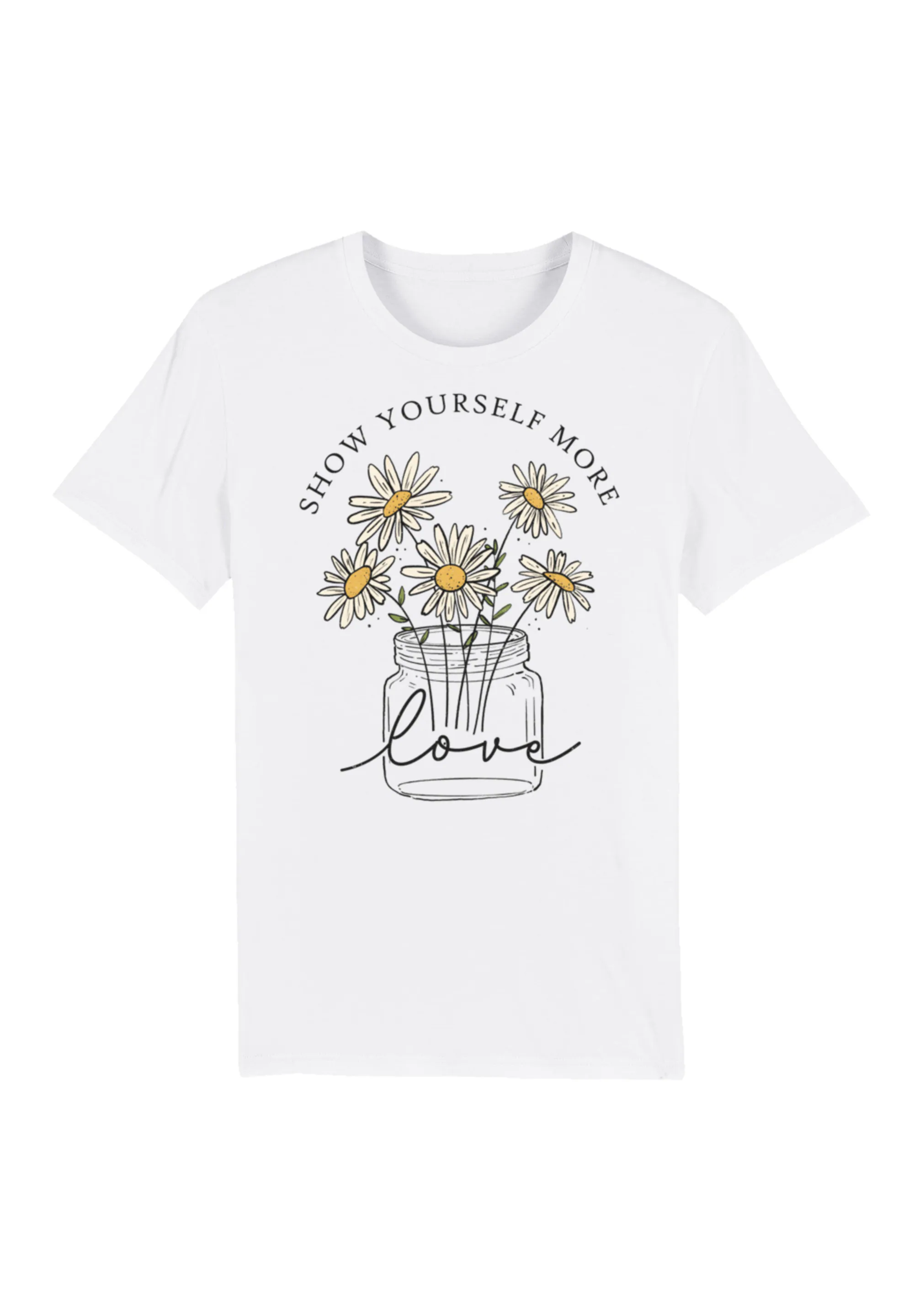 F4NT4STIC T-Shirt "Flower show yourself more love", Premium Qualität, Unise günstig online kaufen