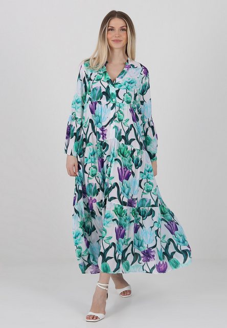 YC Fashion & Style Sommerkleid "Floral-Dream Maxikleid aus Viskose" Allover günstig online kaufen