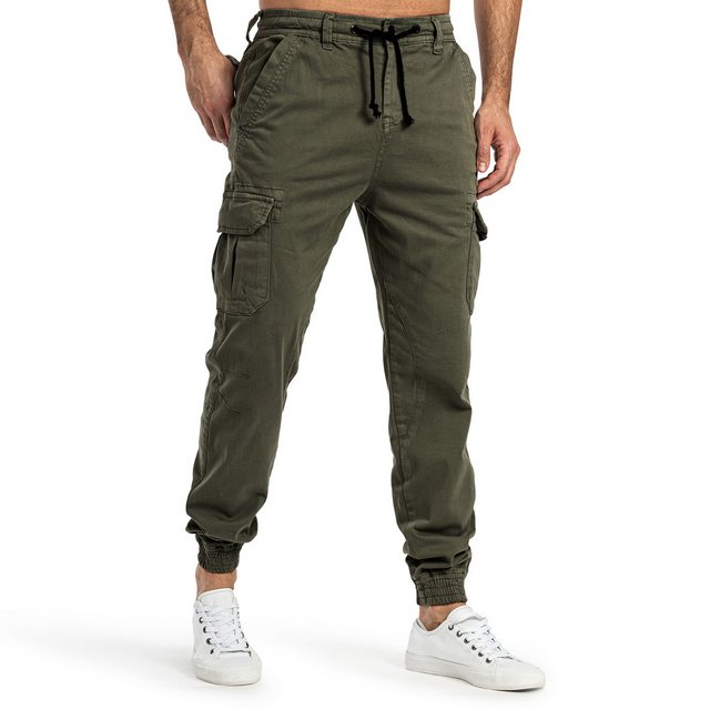 SUBLEVEL Cargohose Herren Cargo Hose Jeans Sweatpant Chino Jogginghose günstig online kaufen