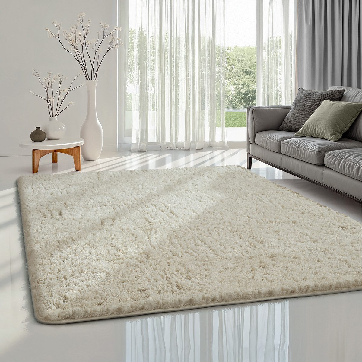 the carpet Teppich »Soft Shaggy«, rechteckig, 35 mm Höhe, Flauschiger Hochf günstig online kaufen