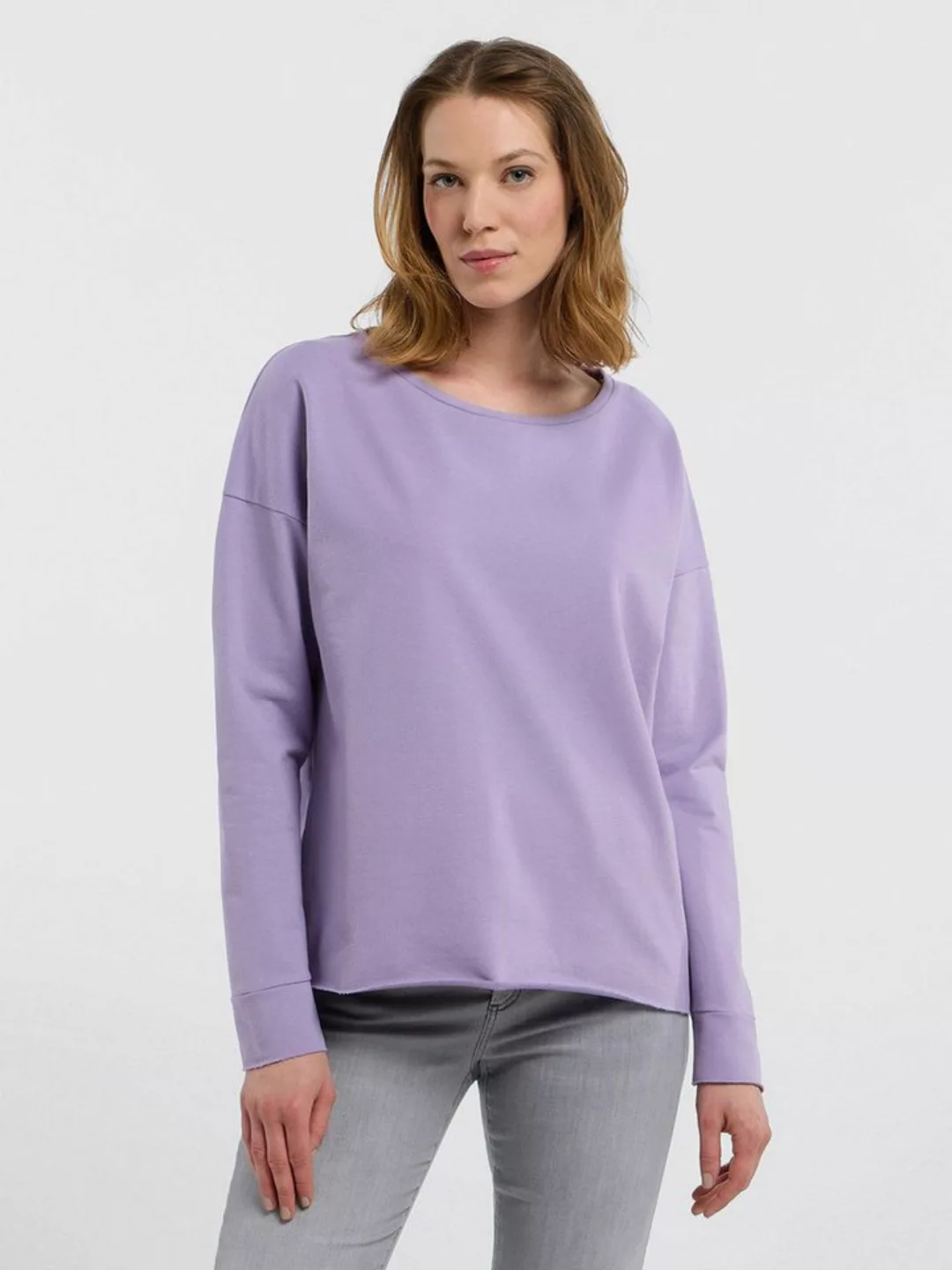 Elbsand Sweatshirt Riane Pale Grape günstig online kaufen