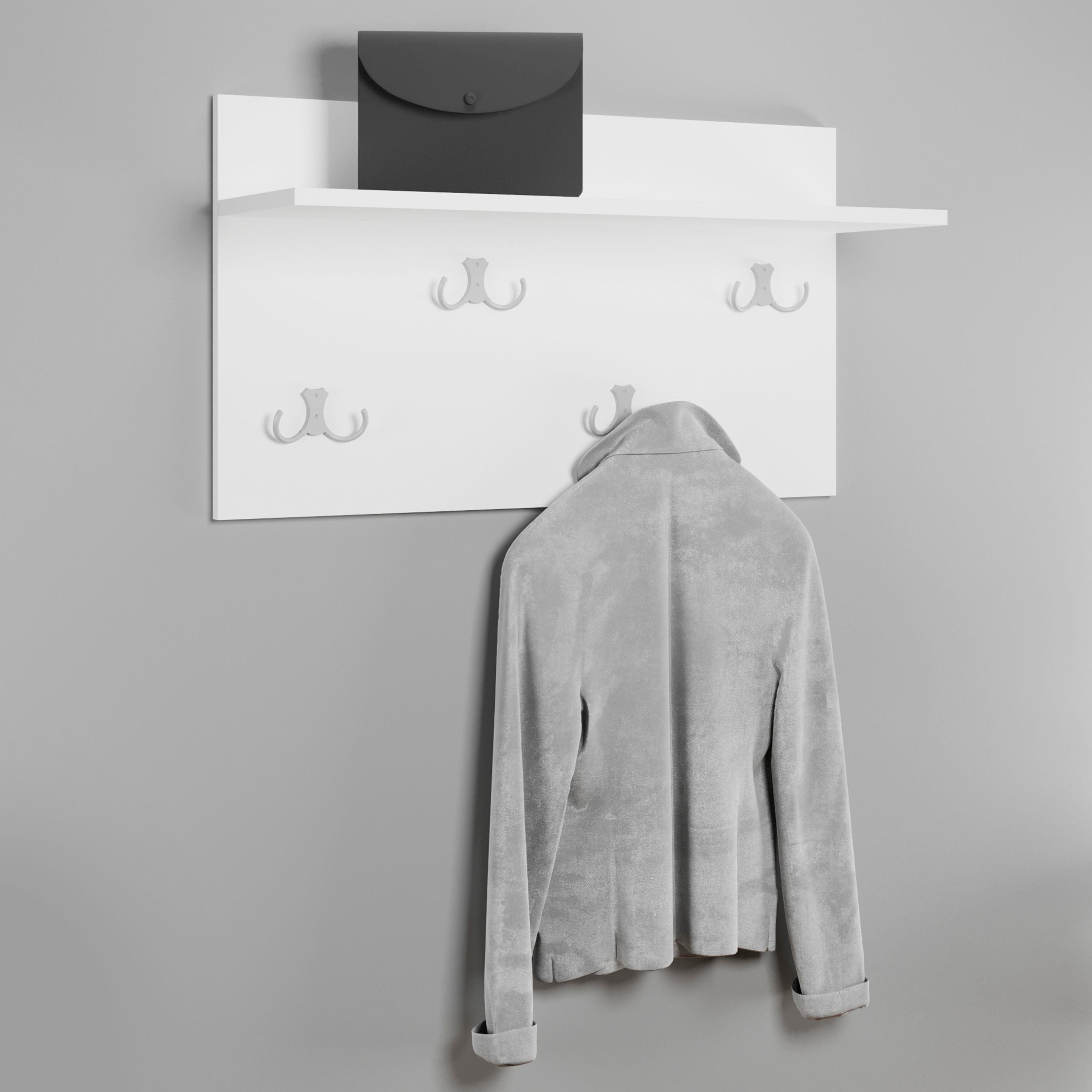 INOSIGN Garderobenpaneel "Paris", (1 St.), Praktische Wandgarderobe mit Dop günstig online kaufen
