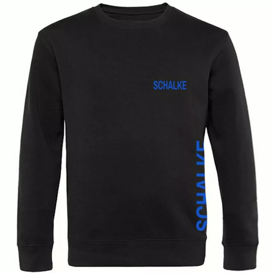 multifanshop Sweatshirt Schalke - Brust & Seite - Pullover günstig online kaufen