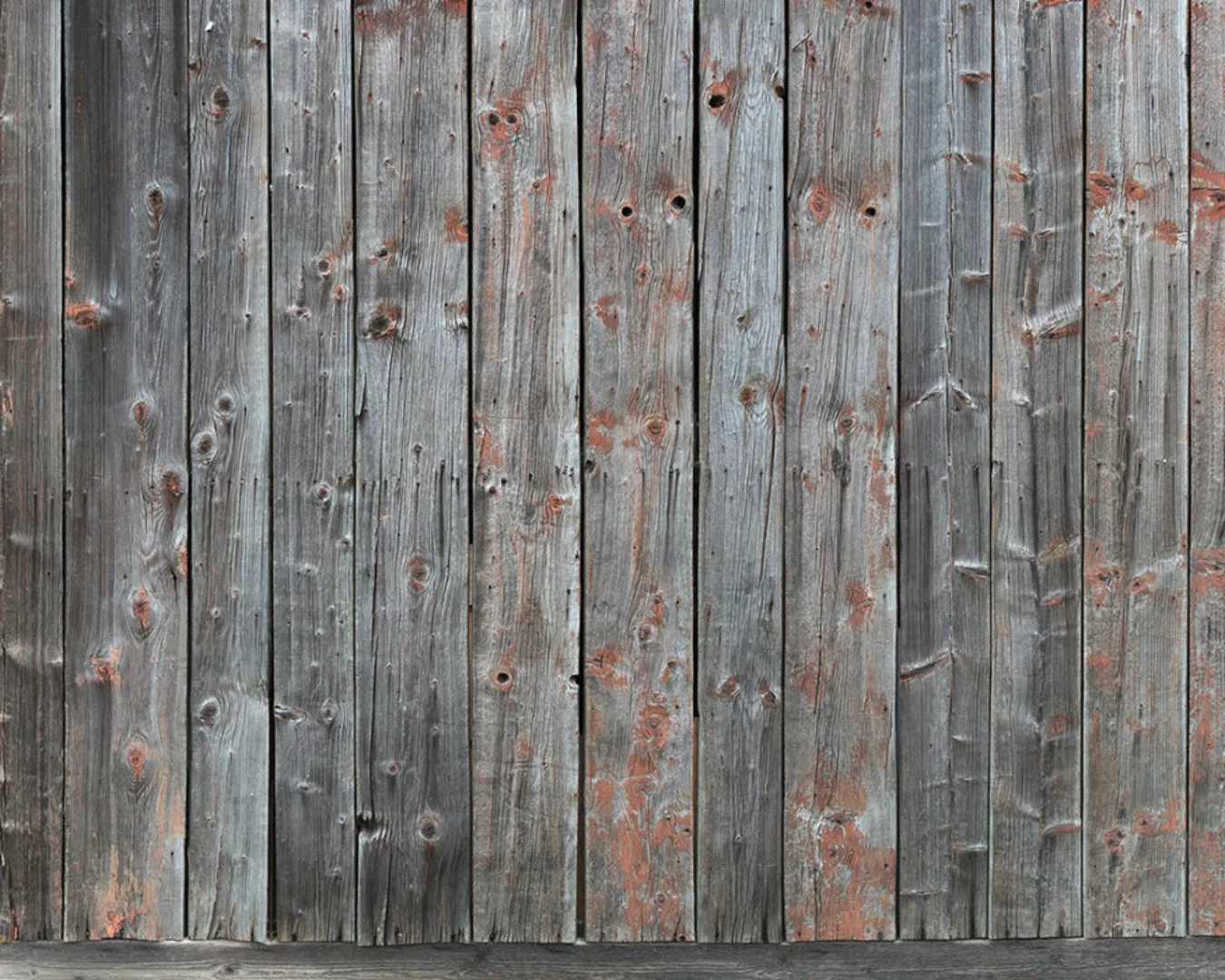 Fototapete "graue Holzwand" 4,00x2,50 m / Strukturvlies Klassik günstig online kaufen