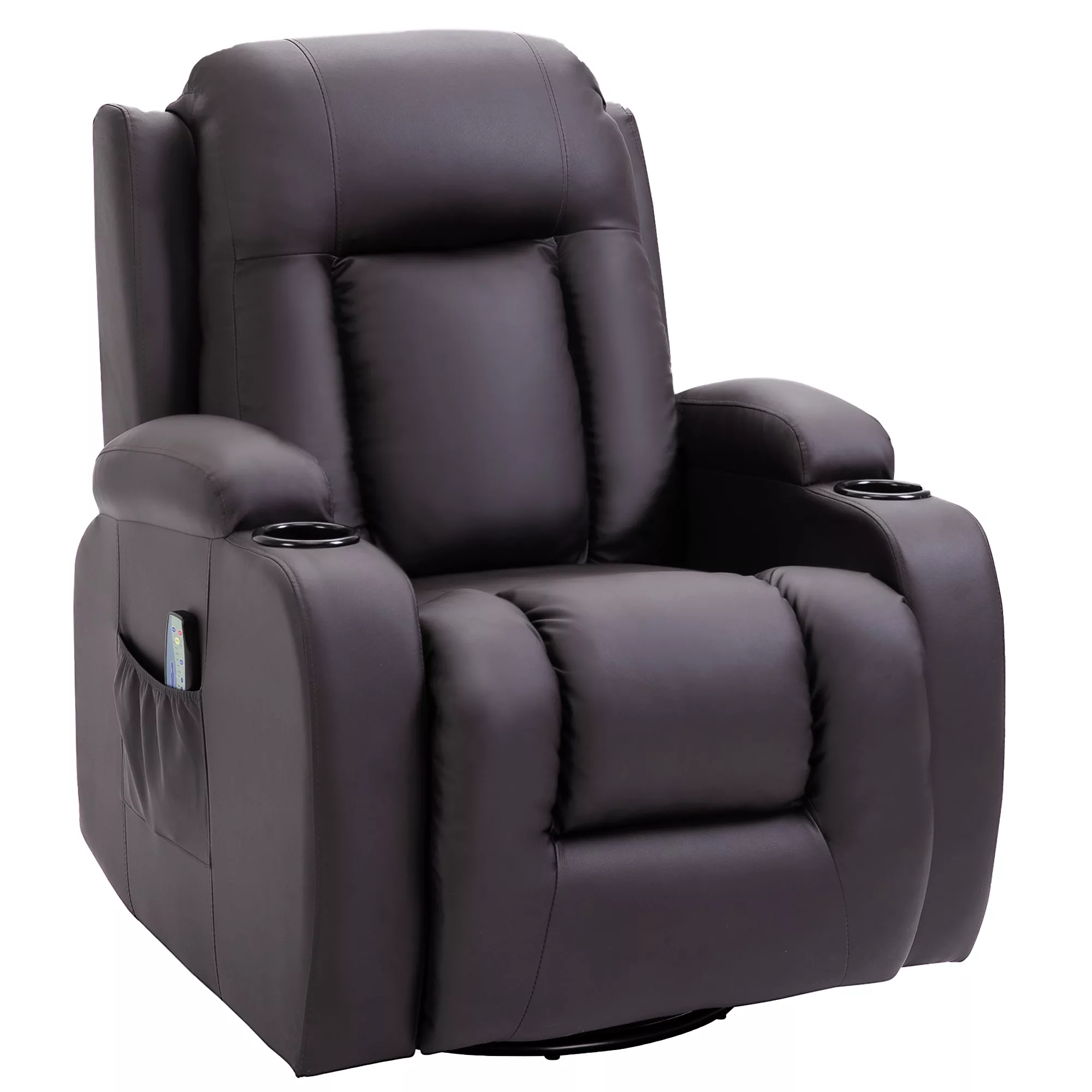 HOMCOM Massagesessel Fernsehsessel mit Wärmefunktion  TV Sessel mit Liegefu günstig online kaufen