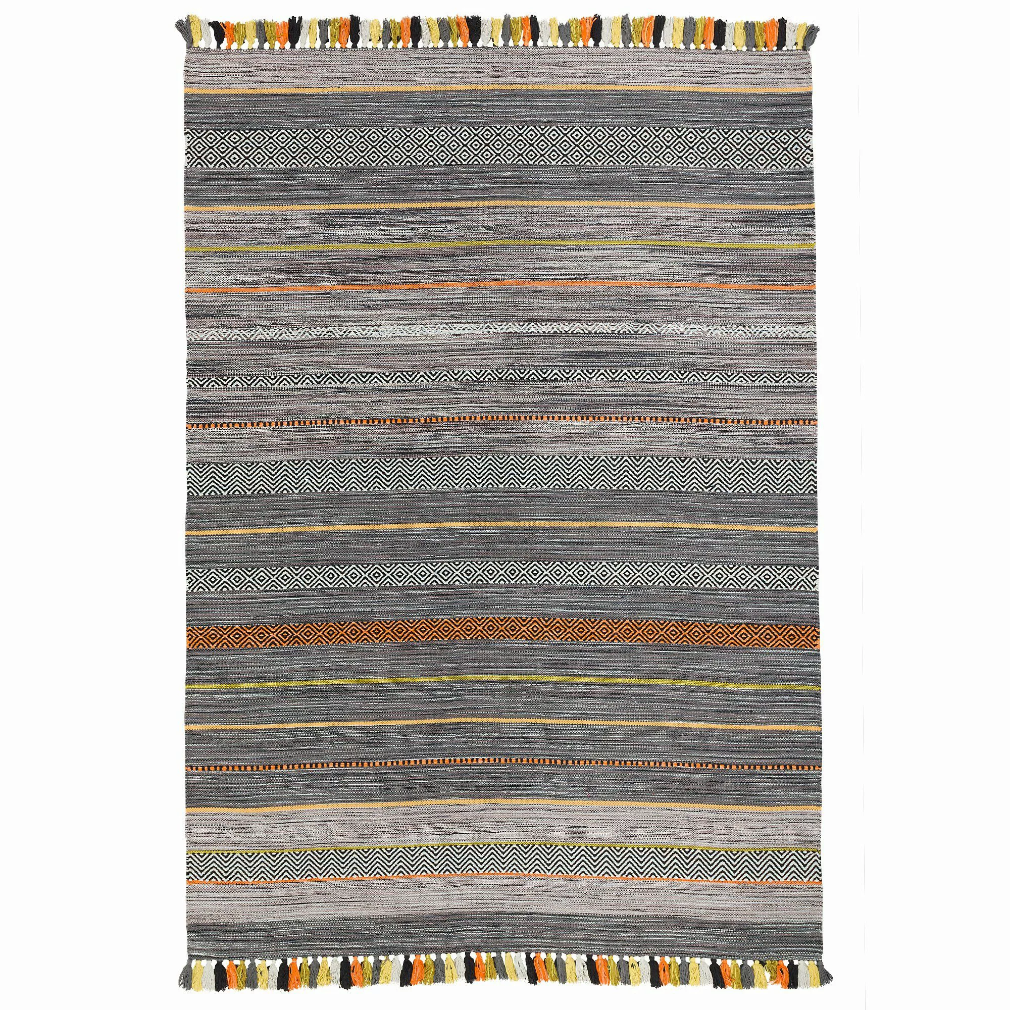 Pergamon Wollteppich Natur Teppich Kelim Kalleen, günstig online kaufen
