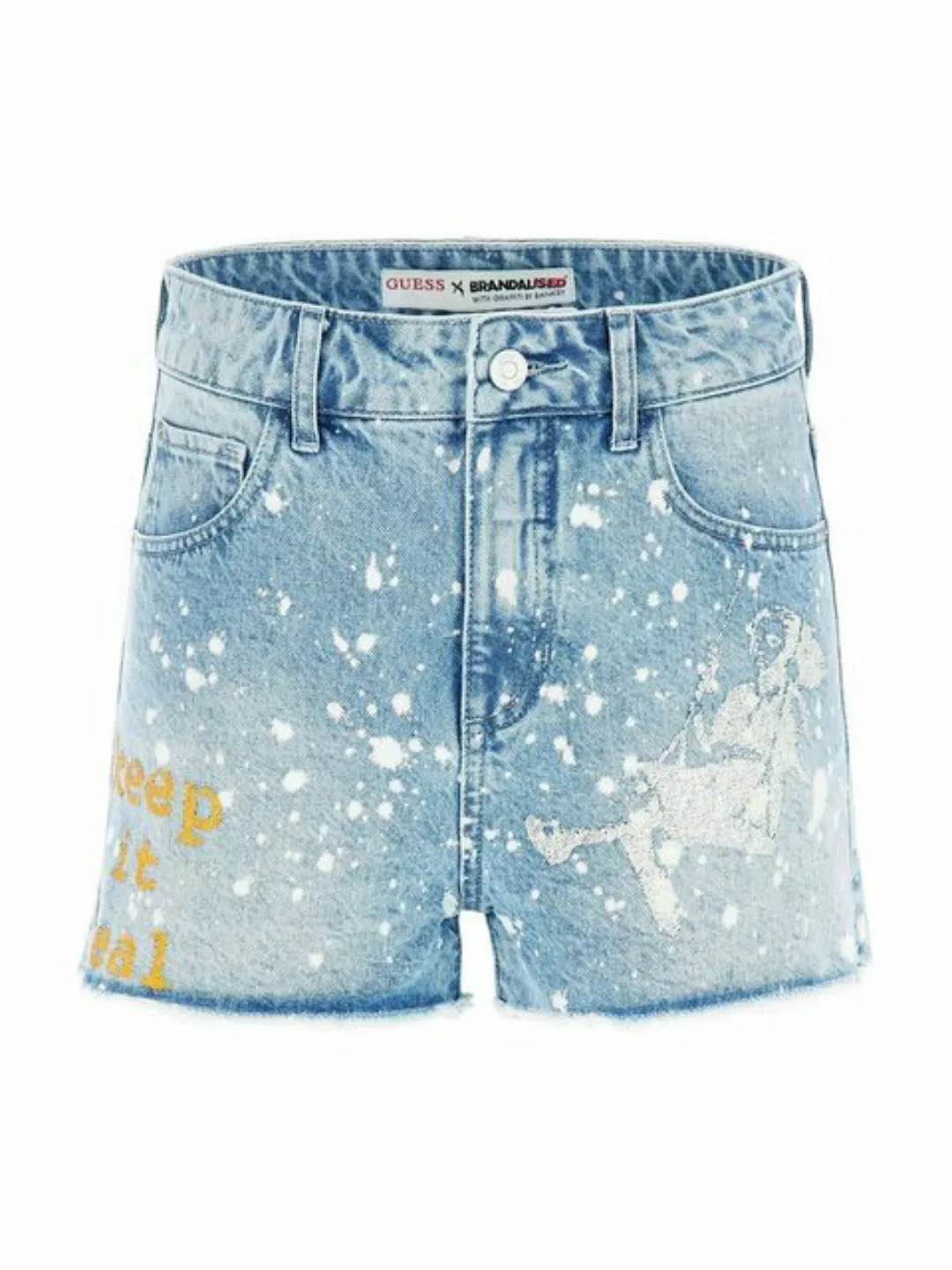 Guess 5-Pocket-Jeans Damen Jeansshorts (1-tlg) günstig online kaufen