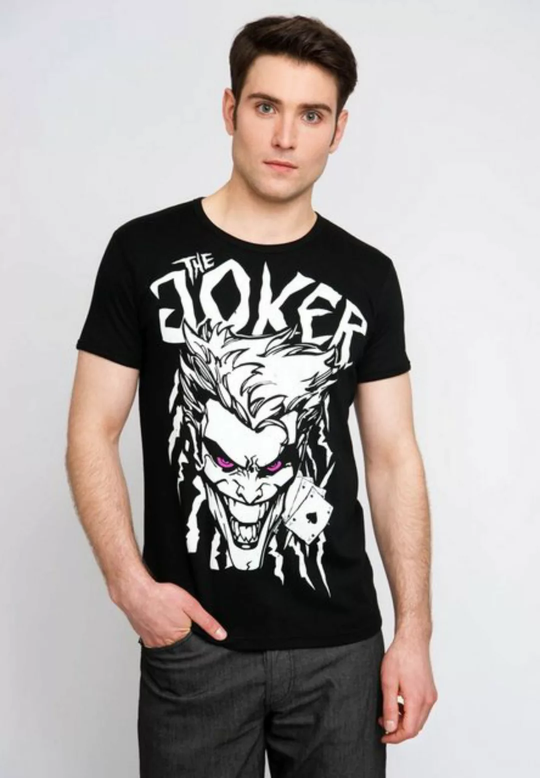 LOGOSHIRT T-Shirt The Joker - Aces mit tollem Joker-Print günstig online kaufen