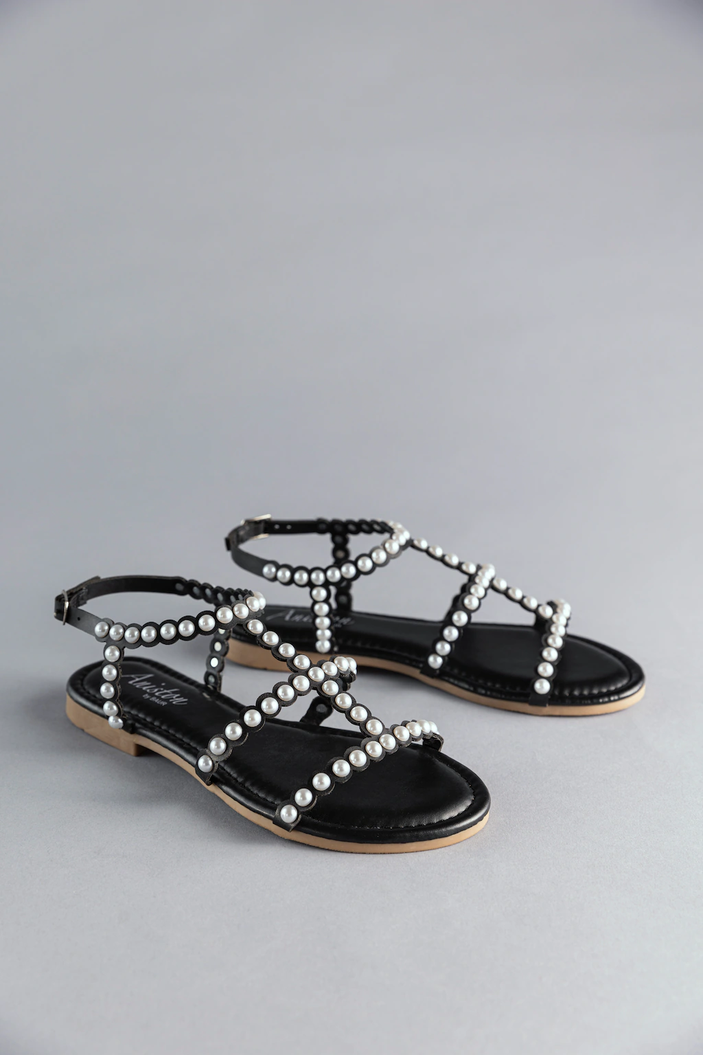 Aniston SHOES Riemchensandale, Sommerschuh, Sandale, Blockabsatz, Zierperle günstig online kaufen