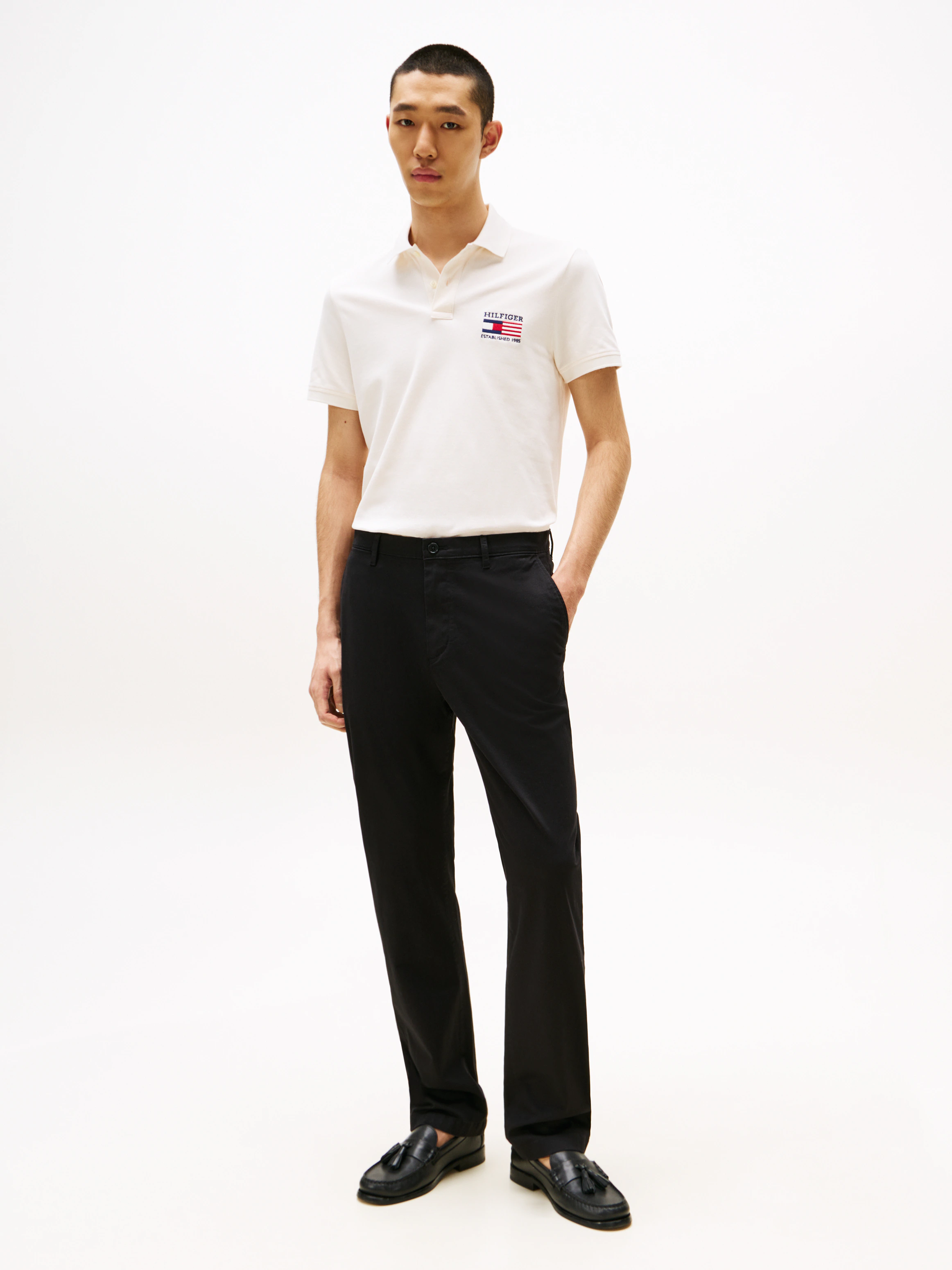 Tommy Hilfiger Poloshirt "HILFIGER FLAG REG POLO" günstig online kaufen