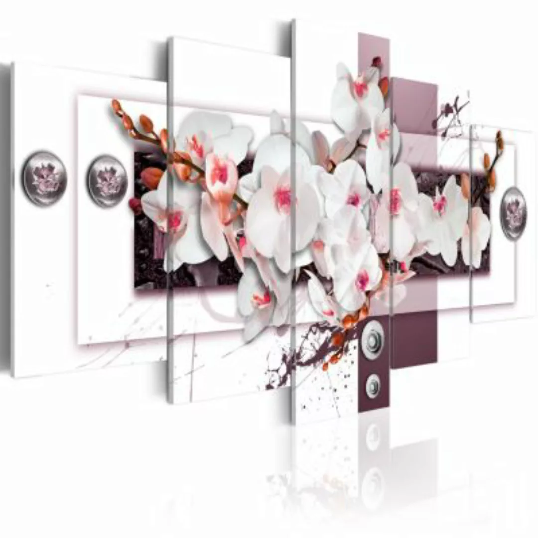 artgeist Wandbild Orchid's Mechanism mehrfarbig Gr. 200 x 100 günstig online kaufen
