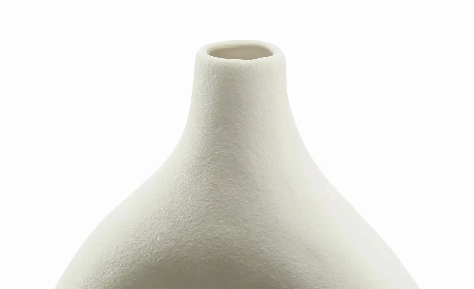 HOME STORY Vase   ¦ weiß ¦ Porzellan ¦ Maße (cm): B: 7 H: 19,7 Accessoires günstig online kaufen