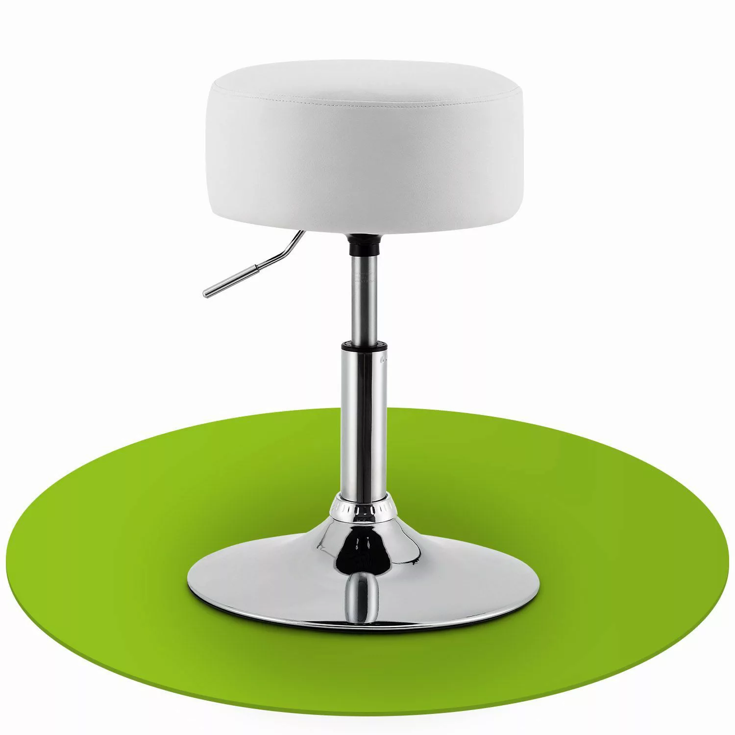 Juskys Sitzhocker Tonia, gepolsterter Hocker, stufenlos günstig online kaufen