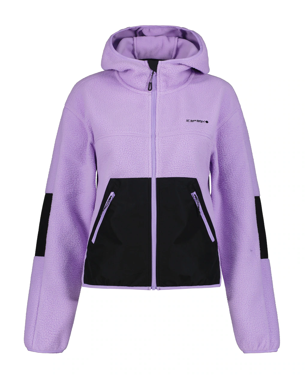 Icepeak Fleeceshirt "LAVENDER", mit Logoprägung auf der Brust günstig online kaufen