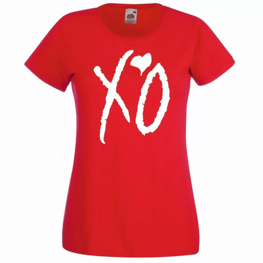 Youth Designz T-Shirt XO Damen T-Shirt mit trendigem Logo günstig online kaufen