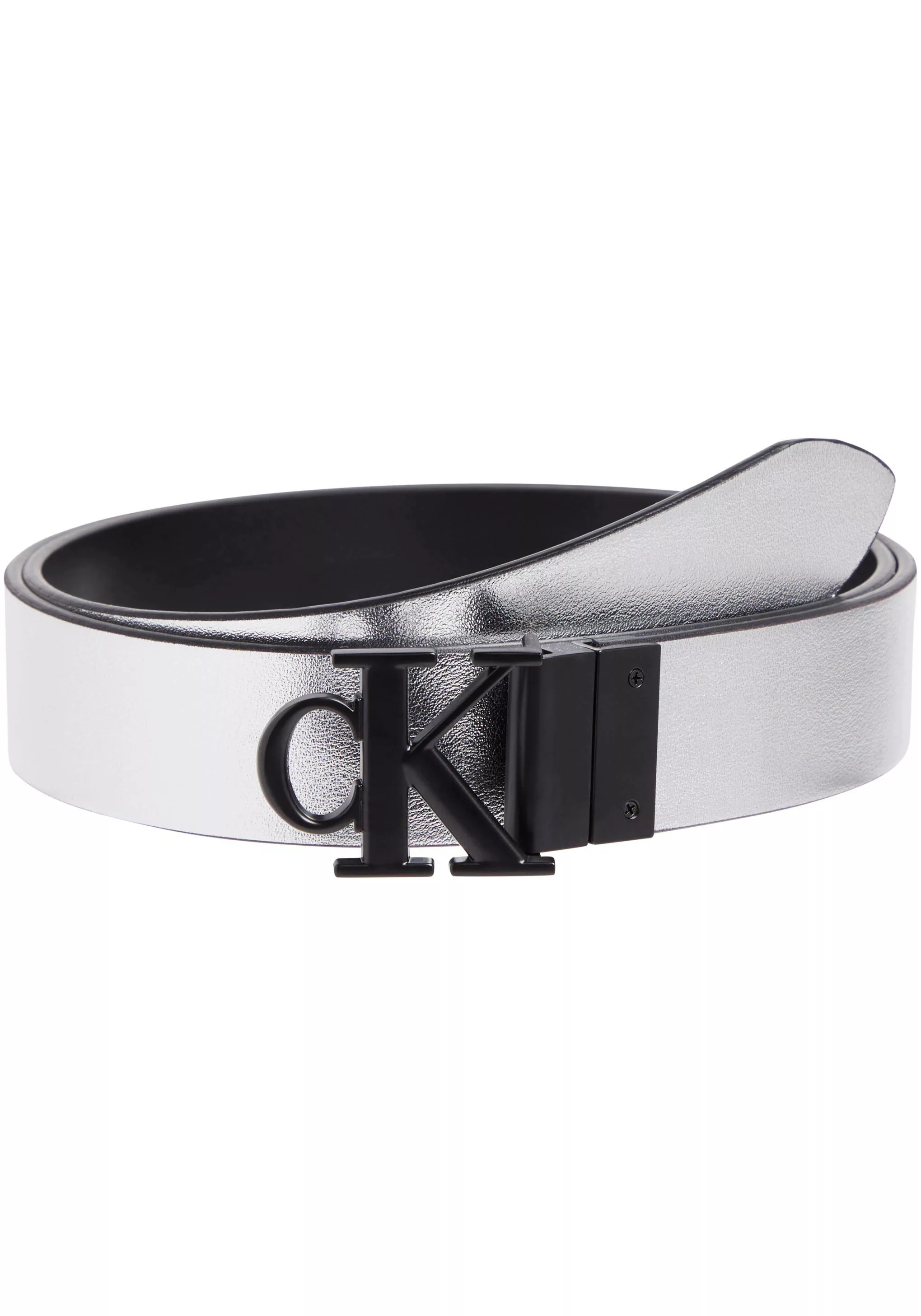 Calvin Klein Jeans Wendegürtel "ROUND MONO PL REV LTHR BELT 30MM" günstig online kaufen