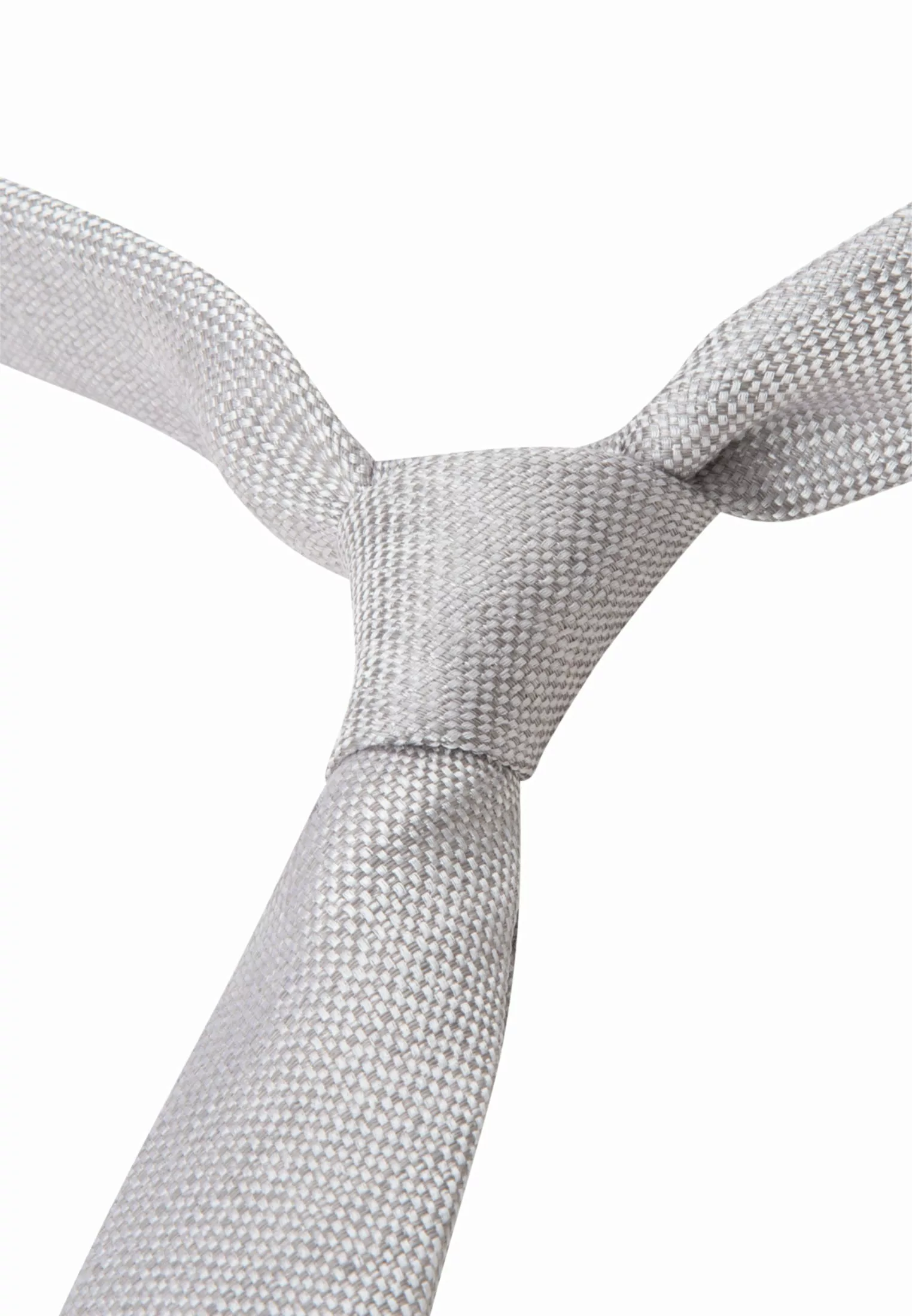 seidensticker Krawatte "Slim", Schmal (5cm) uni Melange günstig online kaufen