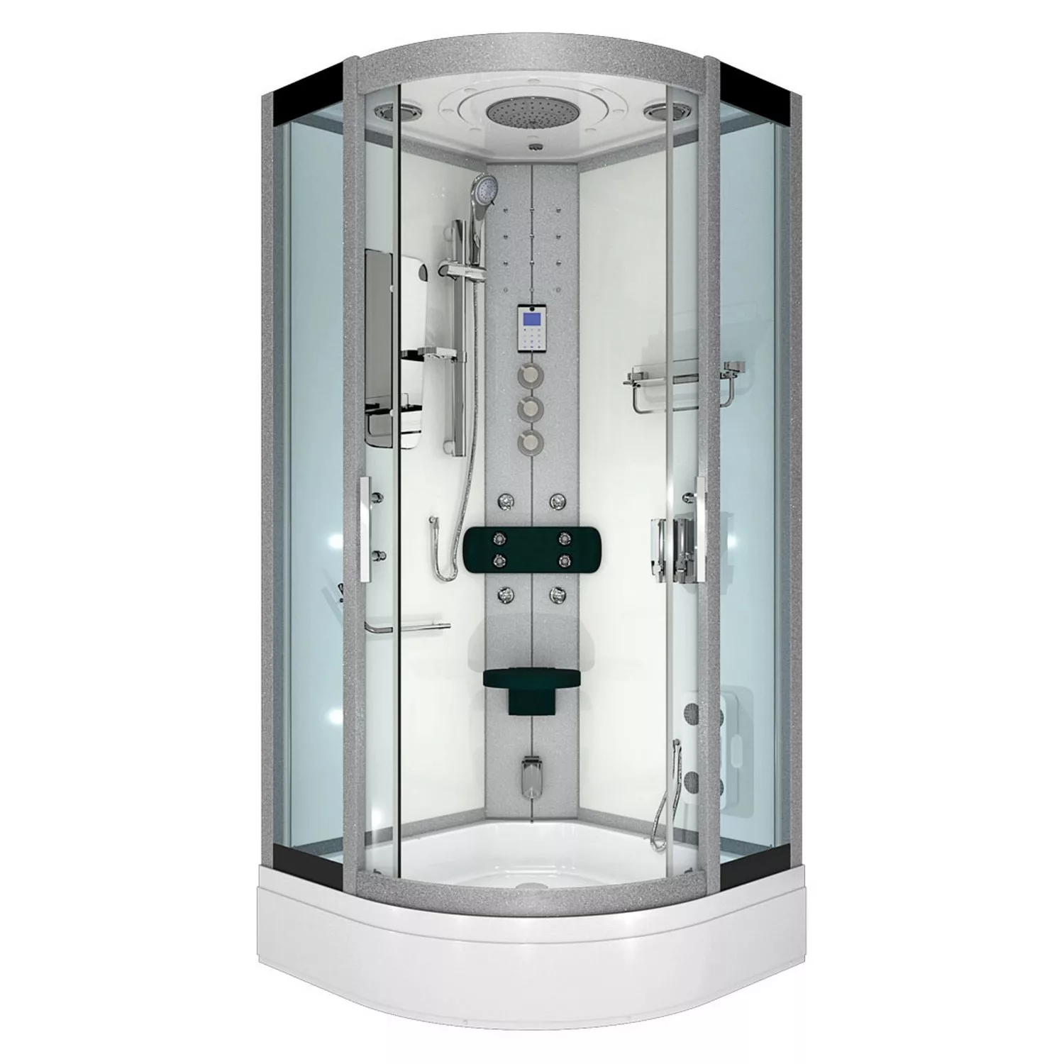 AcquaVapore Dampfdusche Duschtempel Sauna Dusche Duschkabine D46-60T3-EC 10 günstig online kaufen