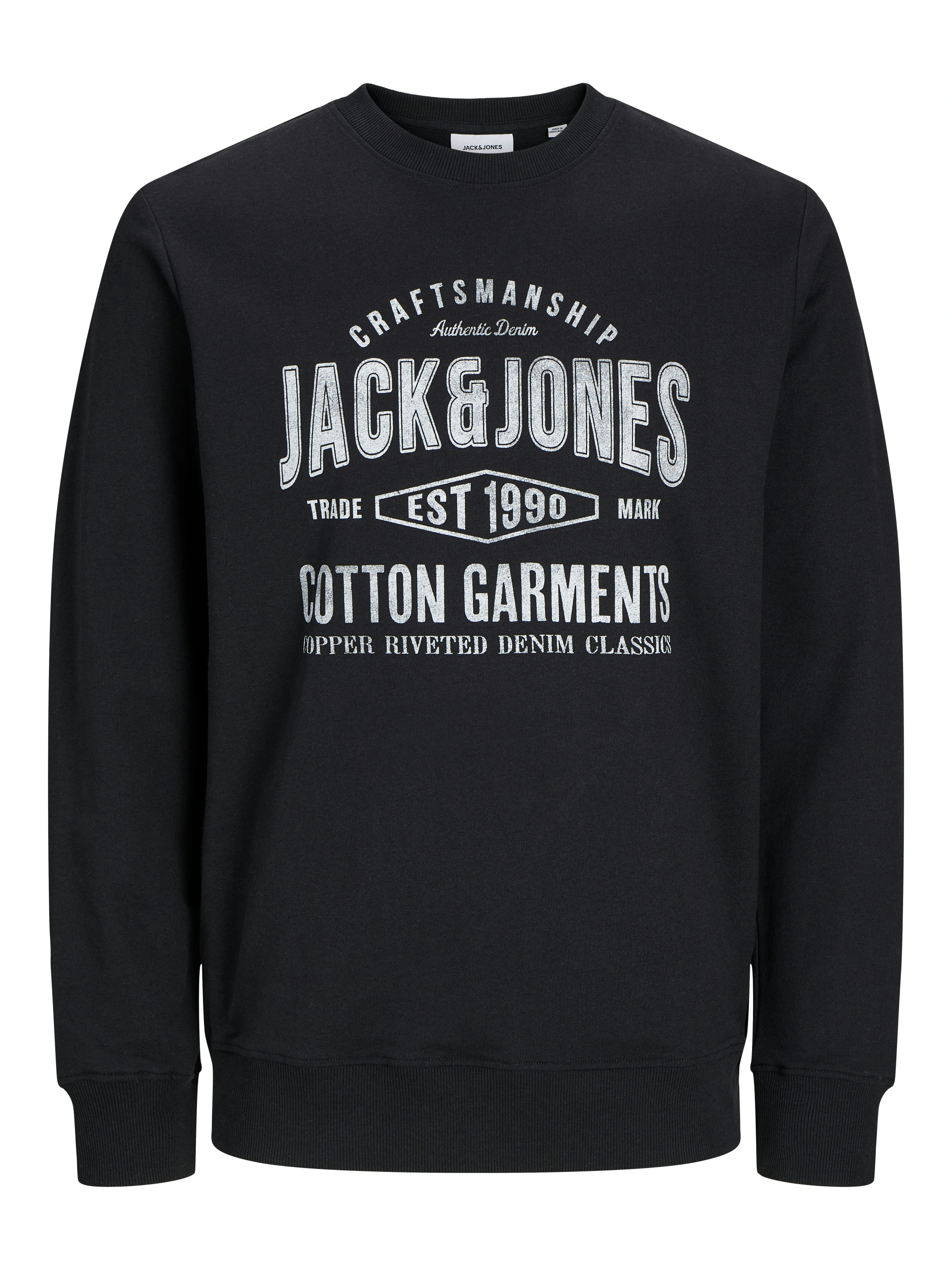 Jack & Jones PlusSize Sweatshirt JJJEANS SWEAT O-NECK PLS günstig online kaufen