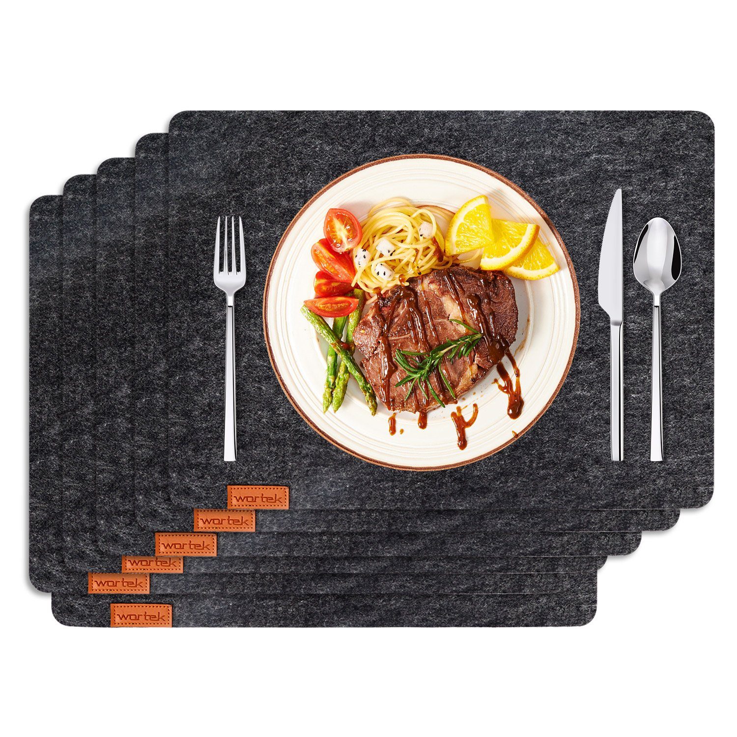 wortek Platzset Tischset 4-teilig Platzset aus günstig online kaufen