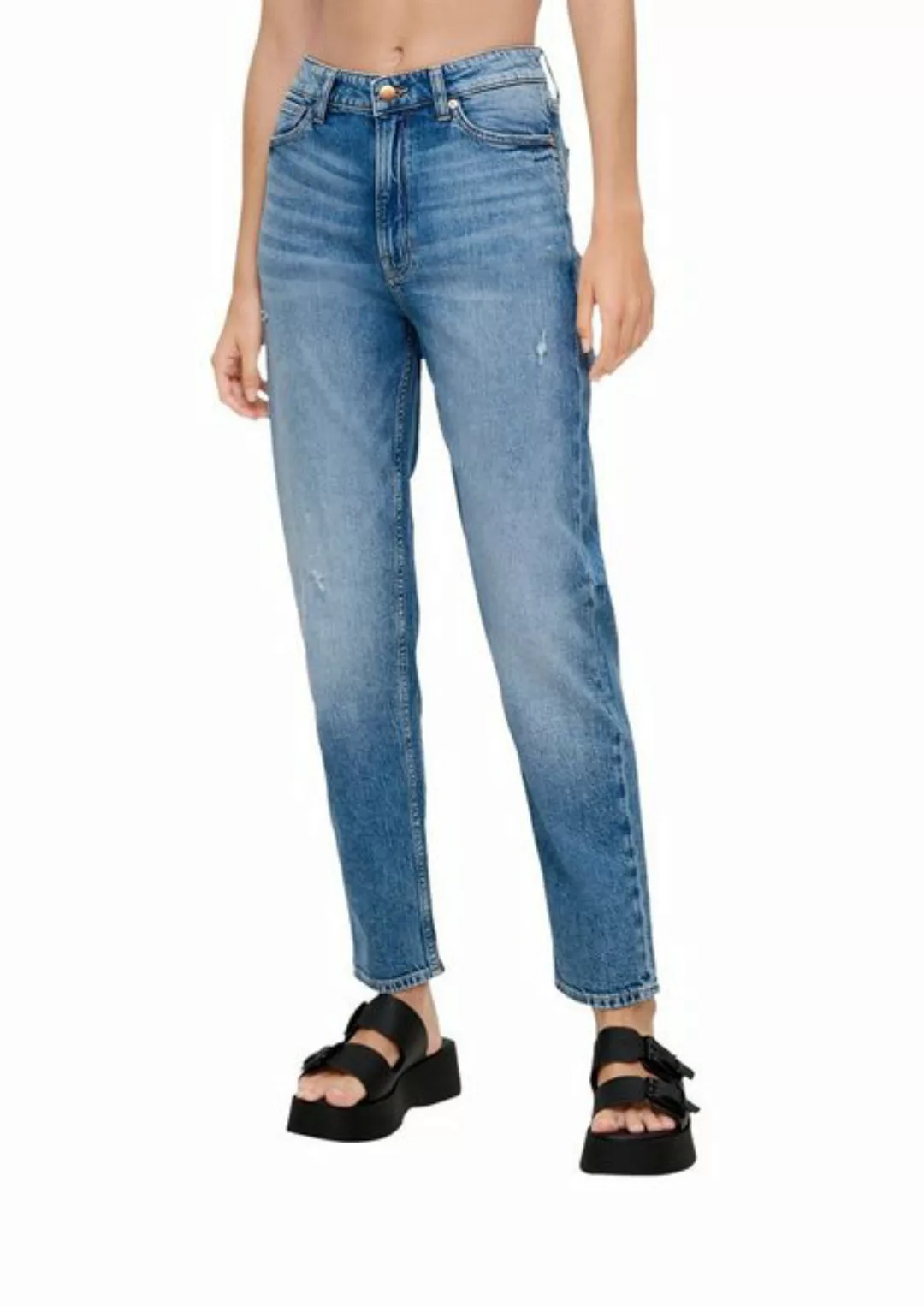 QS 5-Pocket-Jeans mit geradem Beinverlauf günstig online kaufen