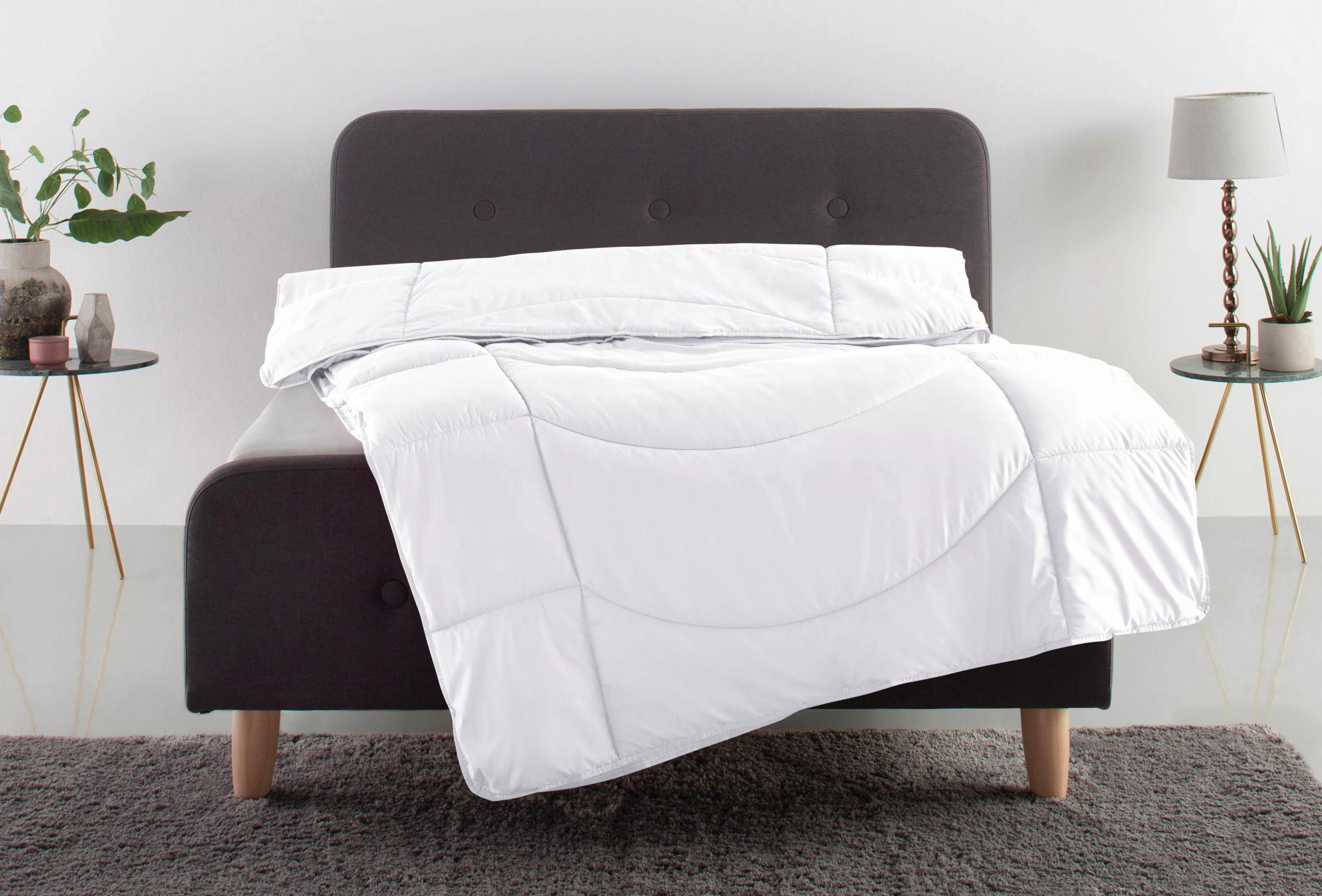 my home Microfaserbettdecke »Microlux, Bettdecke 135x200 cm, 155x220 cm, 20 günstig online kaufen