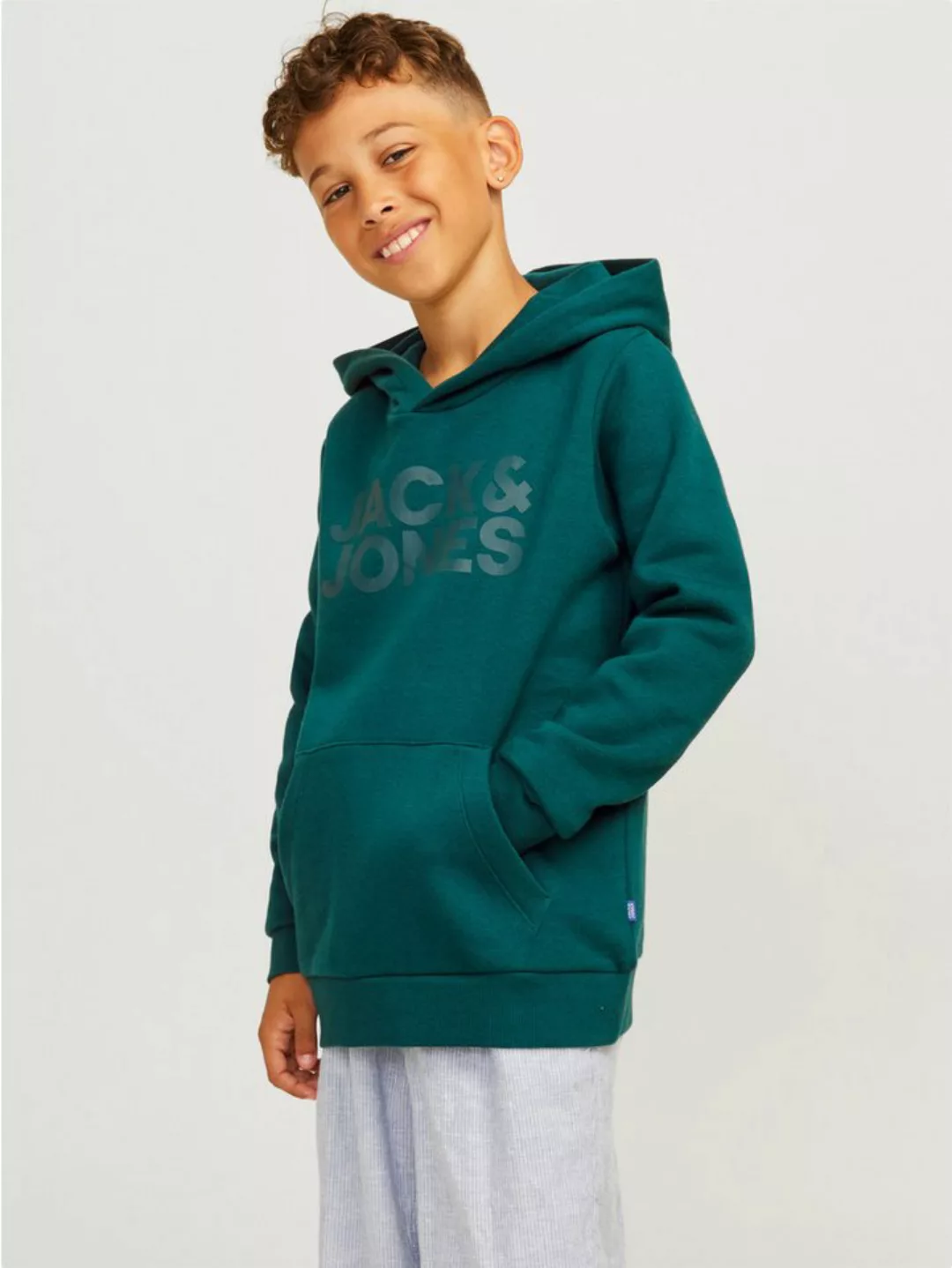 Jack & Jones Junior Kapuzensweatshirt JJECORP LOGO SWEAT HOOD günstig online kaufen