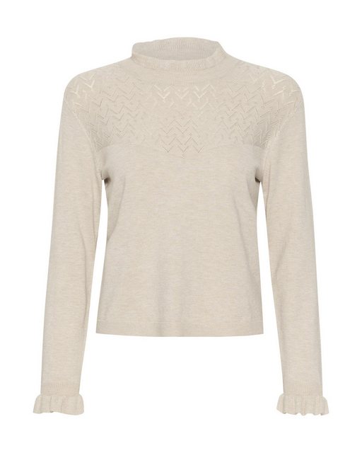 Cream Strickpullover Villea (1-tlg) Rüschen günstig online kaufen