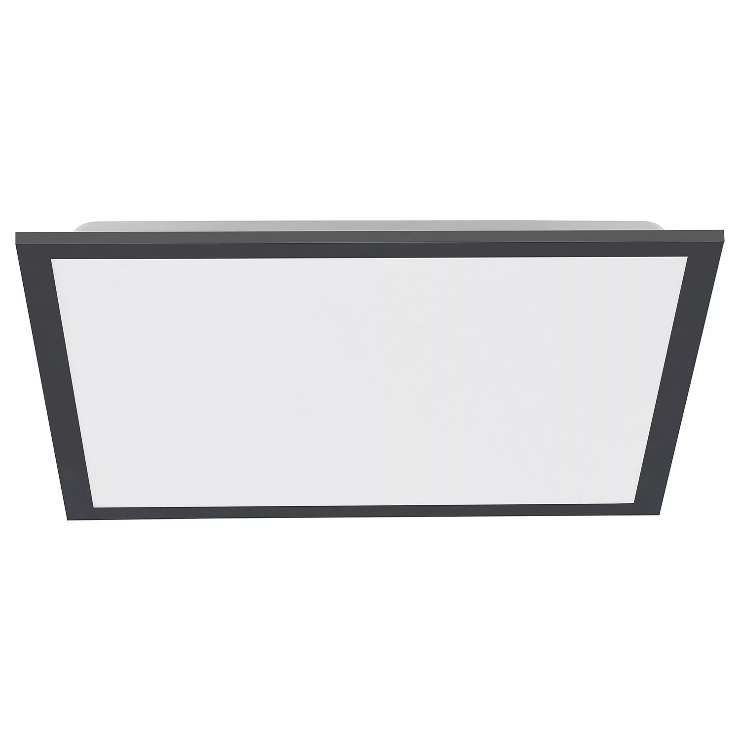 LED-Deckenleuchte Flat, CCT, schwarz, 45 x 45 cm günstig online kaufen