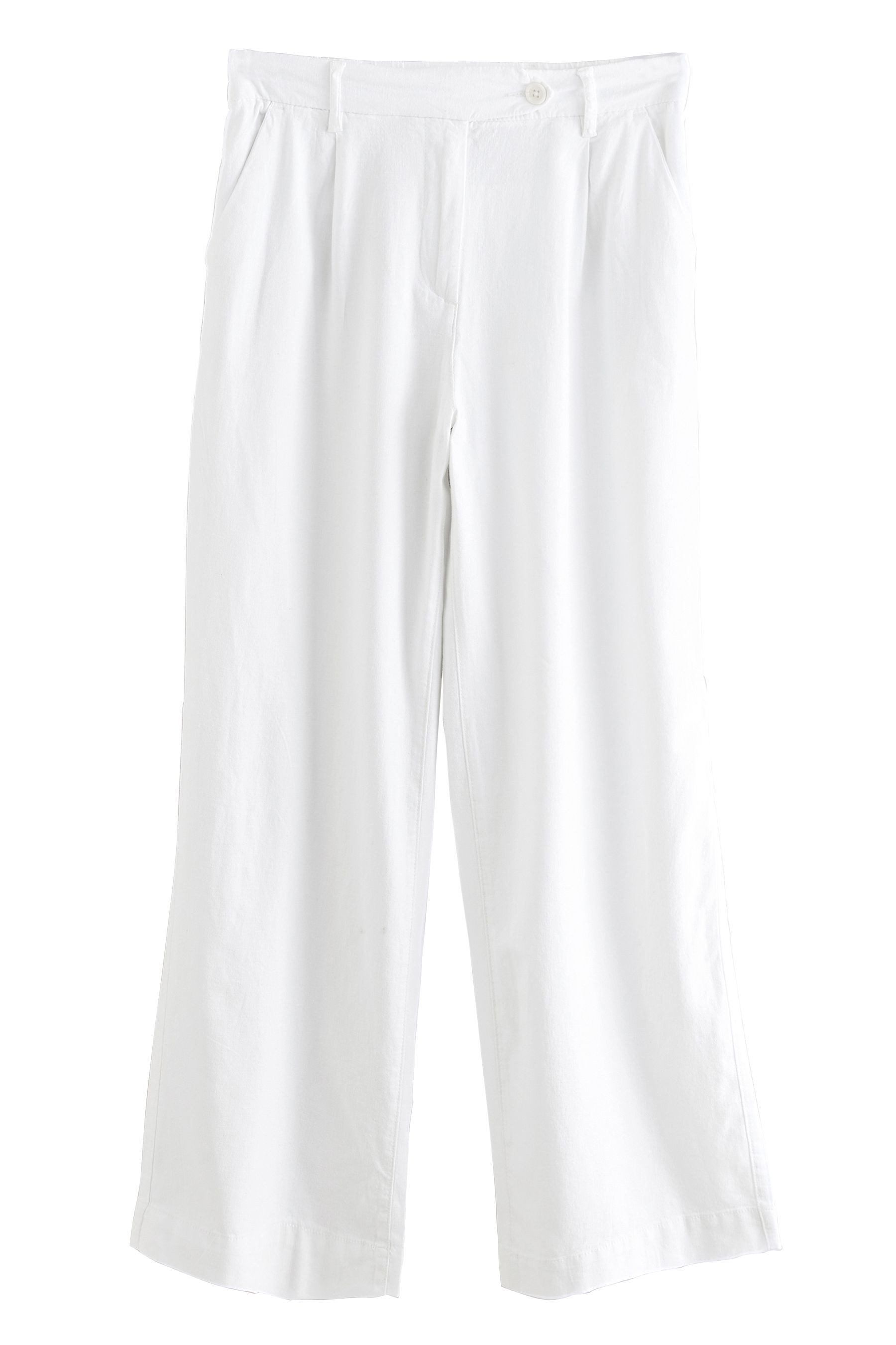 Next Leinenhose Leinenhose mit weitem Bein günstig online kaufen