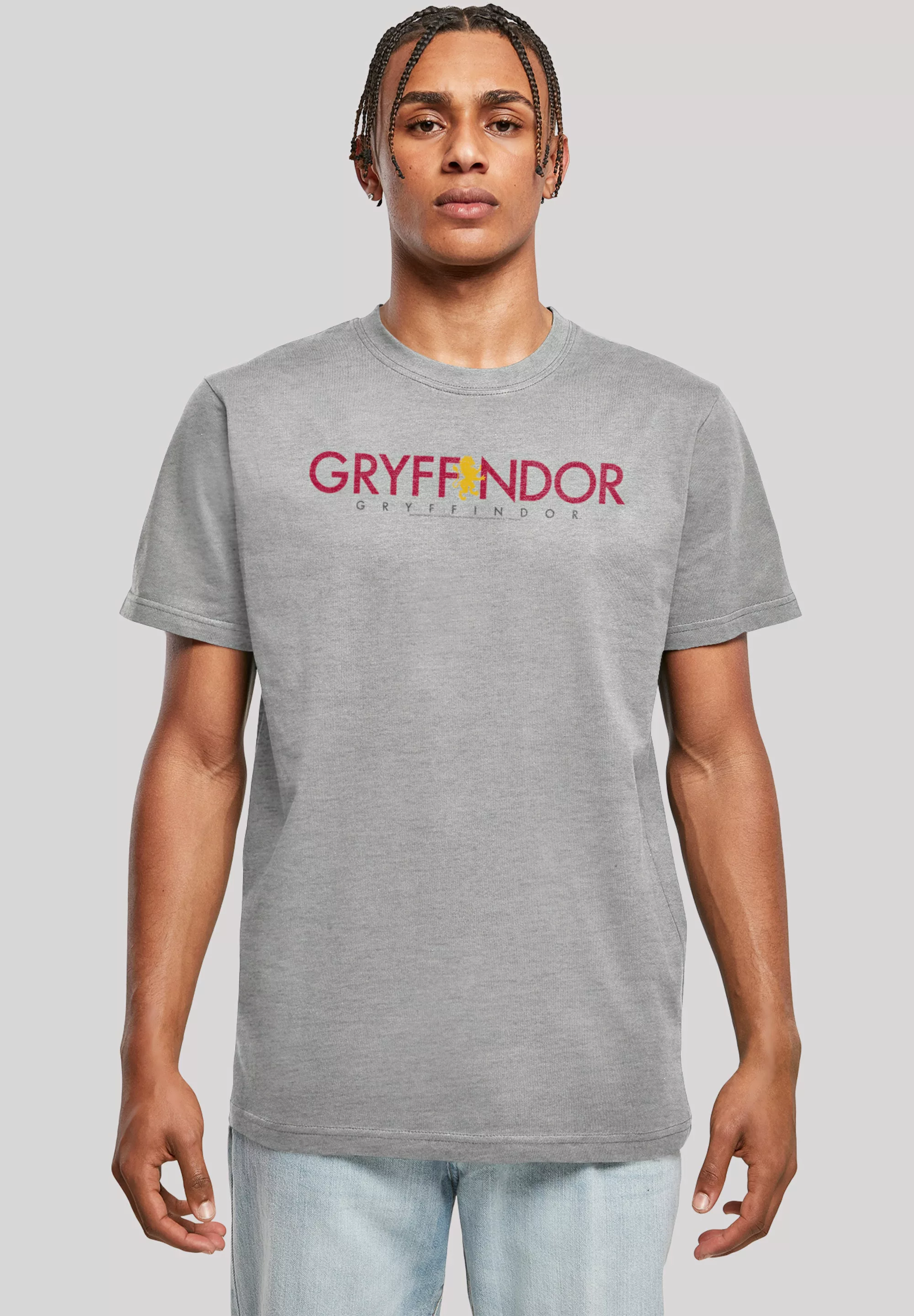 F4NT4STIC T-Shirt "Harry Potter Gryffindor Text", Print günstig online kaufen