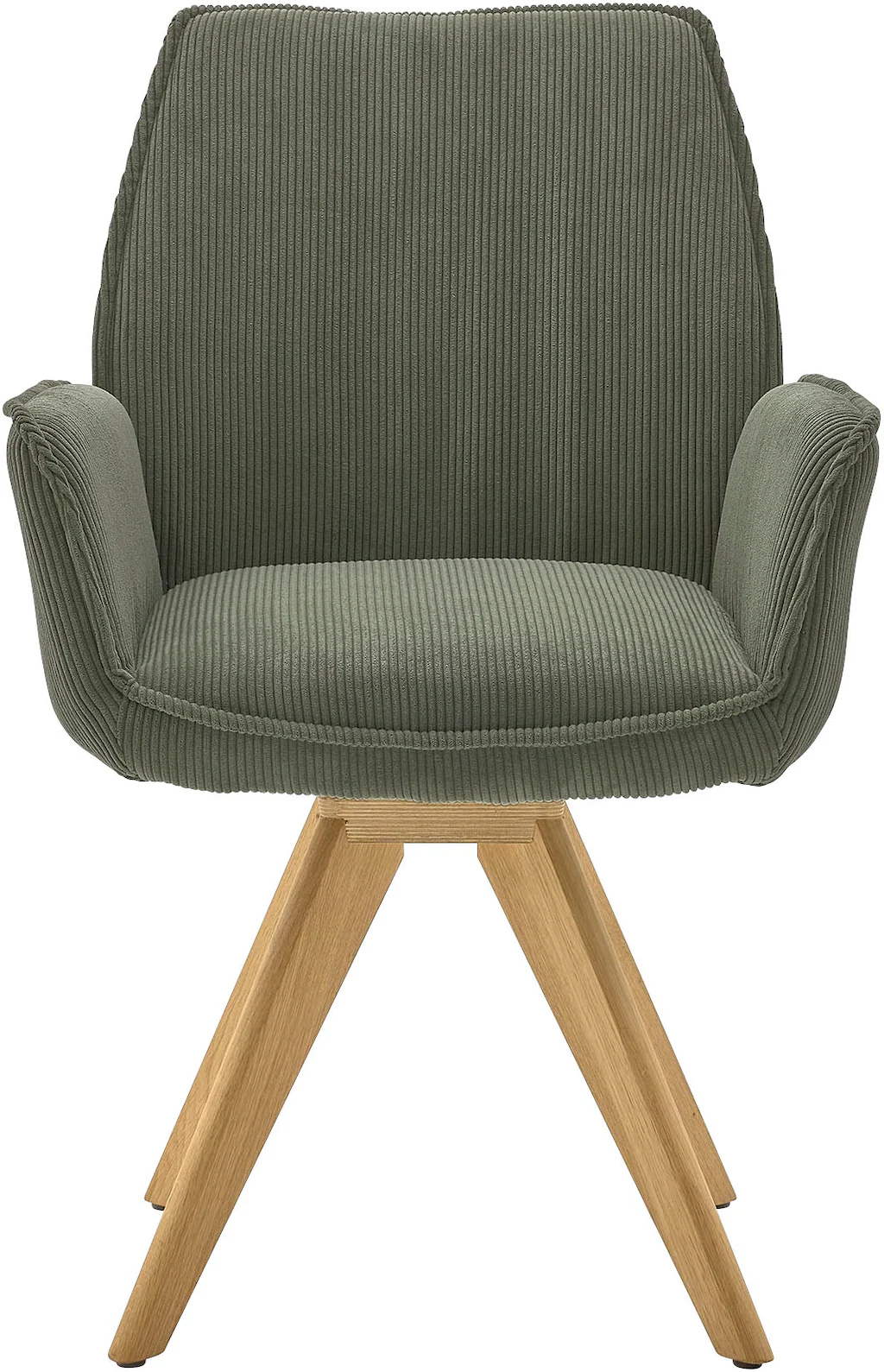 Musterring Esszimmerstuhl "Tiama", (Set), 2 St., Cord, Stativgestell Eiche günstig online kaufen