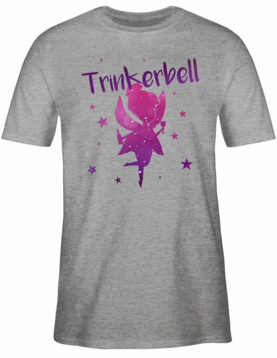 Shirtracer T-Shirt Trinkerbell I Alkohol Fee Trinkerbelle I Trinker Bell Fe günstig online kaufen