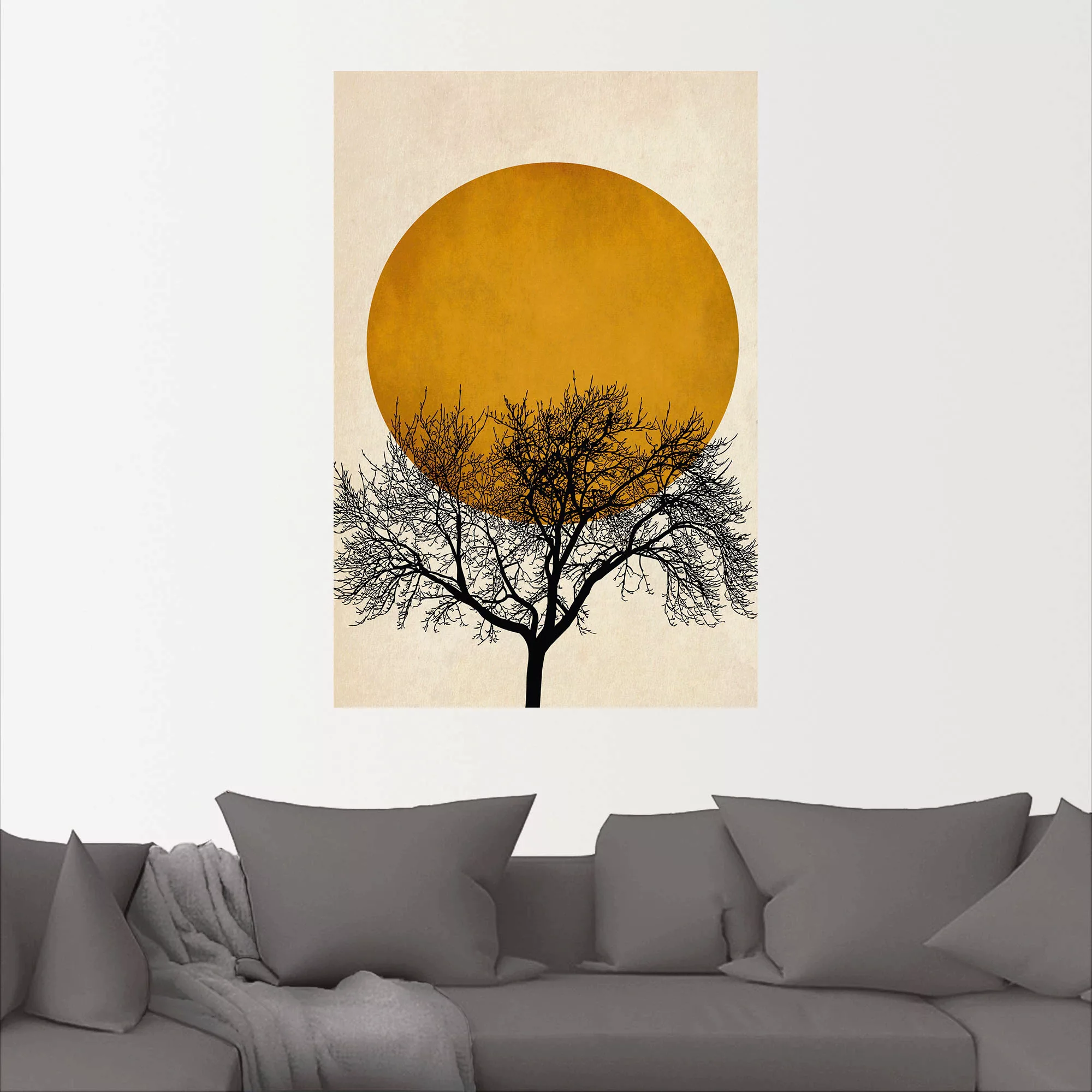 Artland Wandbild "Wintermorgen", Baumbilder, (1 St.), als Leinwandbild, Pos günstig online kaufen