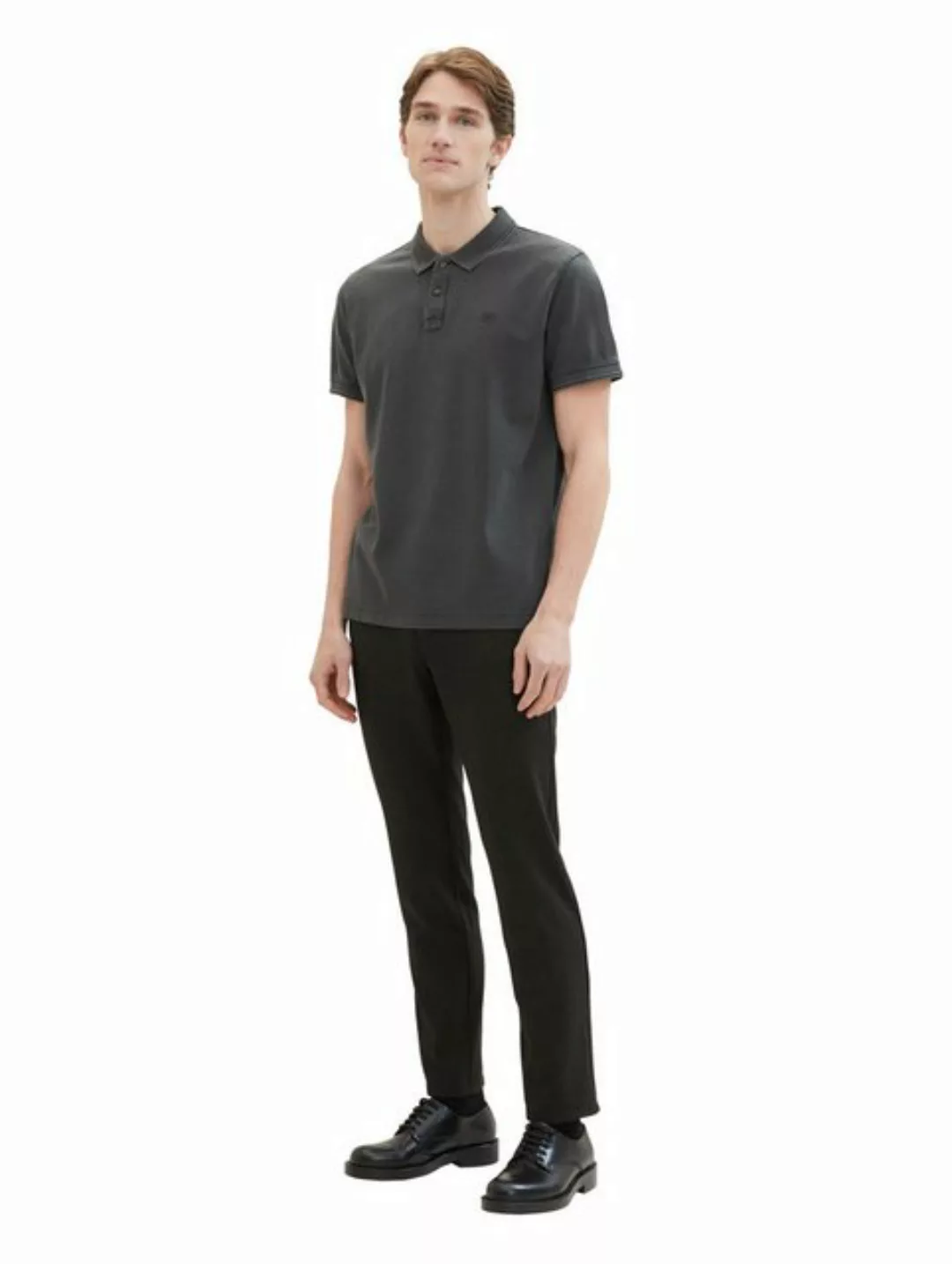 TOM TAILOR Poloshirt Poloshirt Kurzarmshirt mit Polokragen (1-tlg) günstig online kaufen