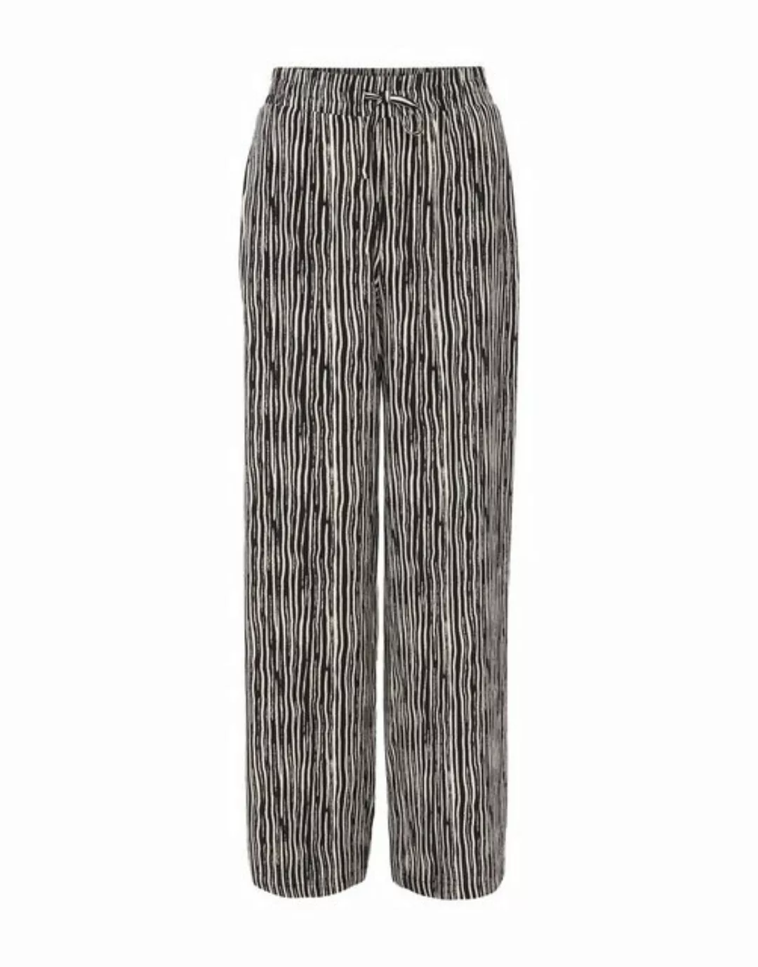 OPUS Palazzohose Manilo stripe Wide High Long Webware günstig online kaufen