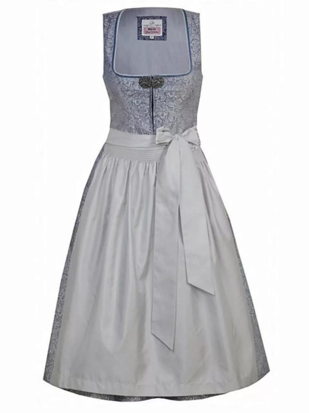 MarJo Dirndl 'Jessica' 695068, Blau Silbergrau 68cm günstig online kaufen