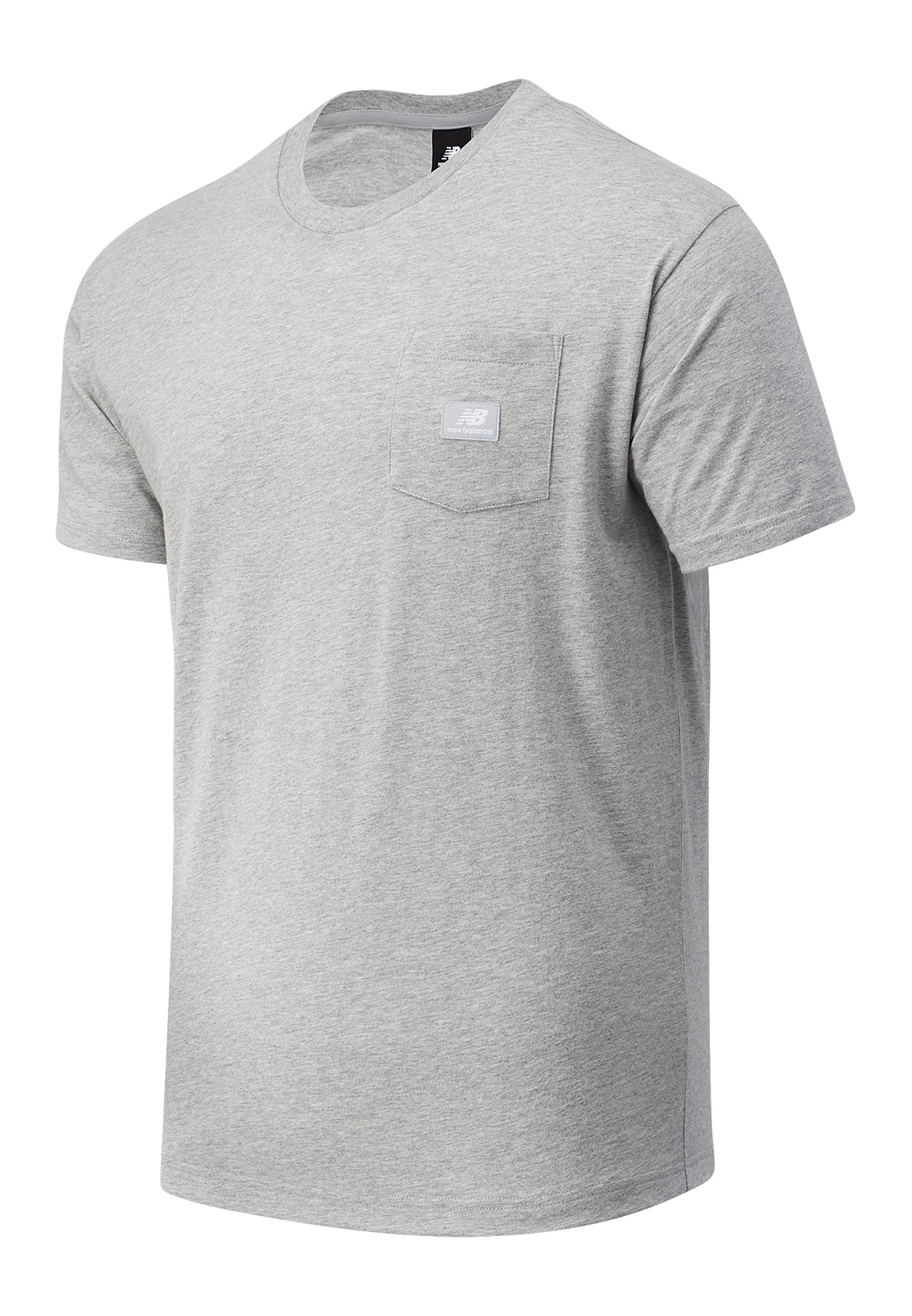 New Balance Athletics Pocket Kurzarm T-shirt XL Grey günstig online kaufen